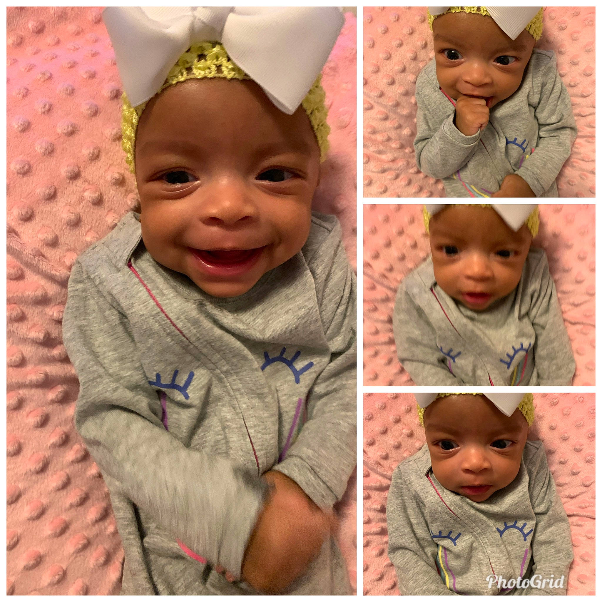 Taziyah joined the competition — help win amazing prizes! baby, cheek, child, collage, ear, face, facial_expression, forehead, head, headgear, headwear, joy, lip, nose, pattern, person, photomontage, skin, smile, toddler