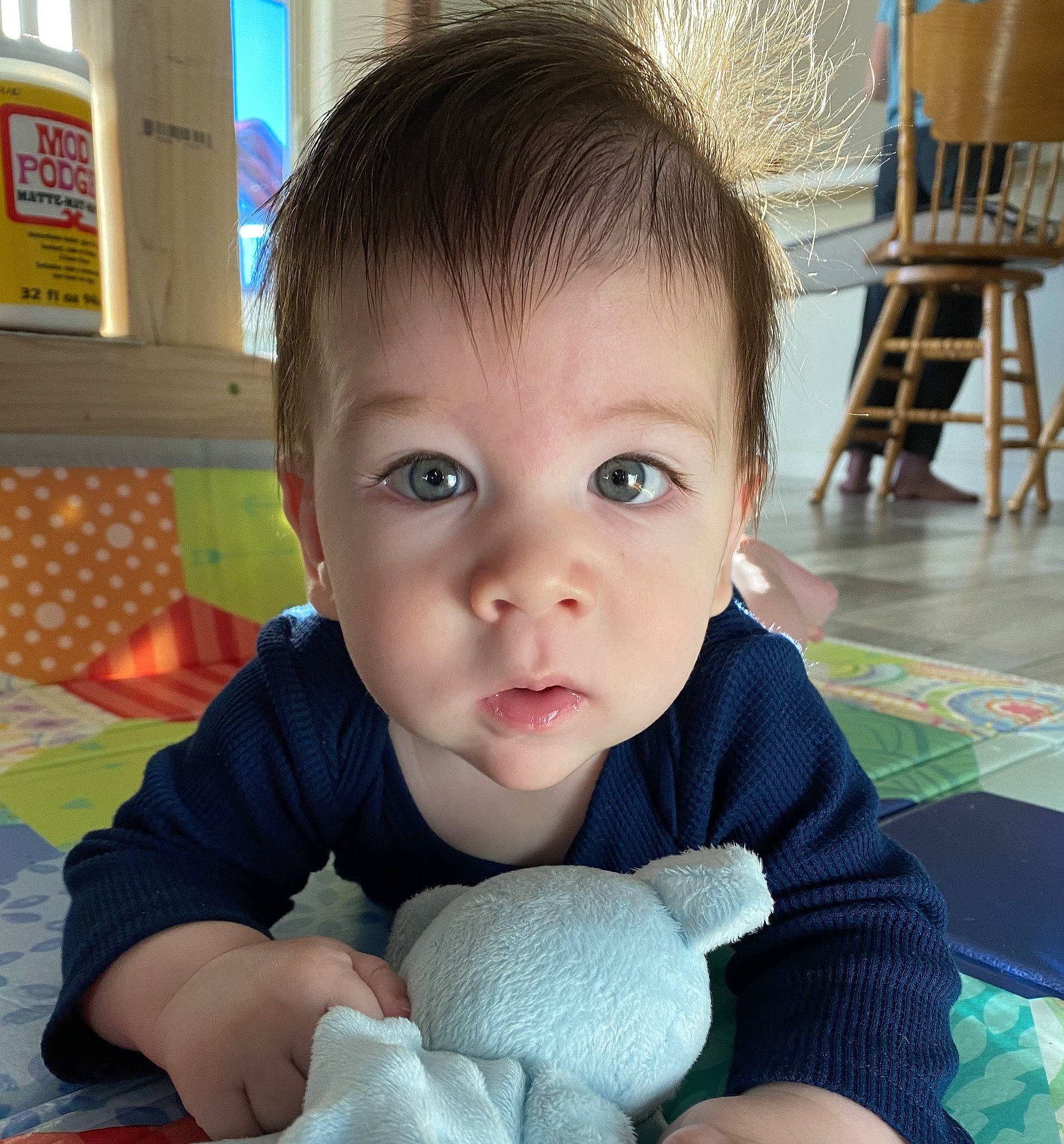 Virgil joined the competition — help win amazing prizes! baby, baby_toddler_clothing, cheek, child, comfort, eyelash, facial_expression, finger, flooring, fun, gesture, happy, human_body, iris, mouth, nose, person, skin, thumb, toddler