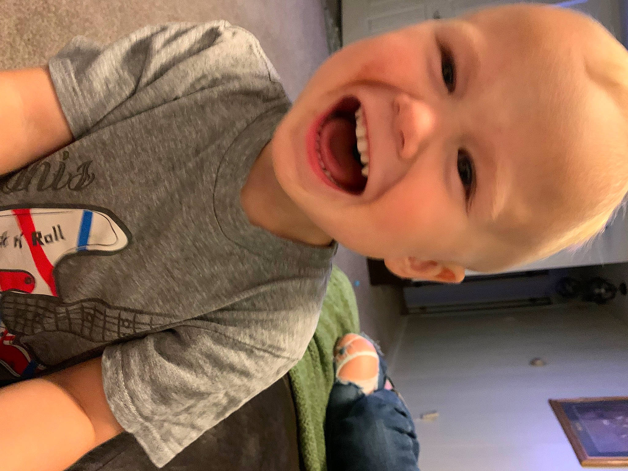 Hunter joined the competition — help win amazing prizes! baby, baby_laughing, baby_toddler_clothing, cheek, child, cool, finger, forehead, gesture, happy, human_body, jaw, lip, mouth, neck, nose, person, skin, sleeve, smile