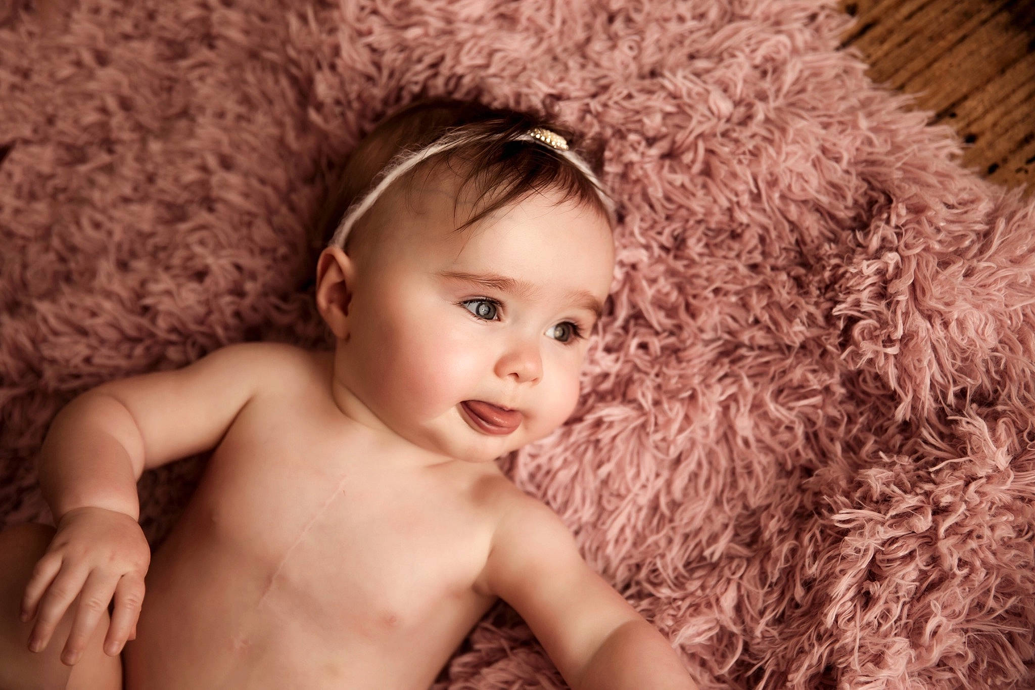 Brenna joined the competition — help win amazing prizes! baby, beauty, cheek, child, child_model, eye, face, fashion_accessory, fun, fur, hair_accessory, headgear, muscle, person, photograph, photography, portrait, portrait_photography, skin, smile