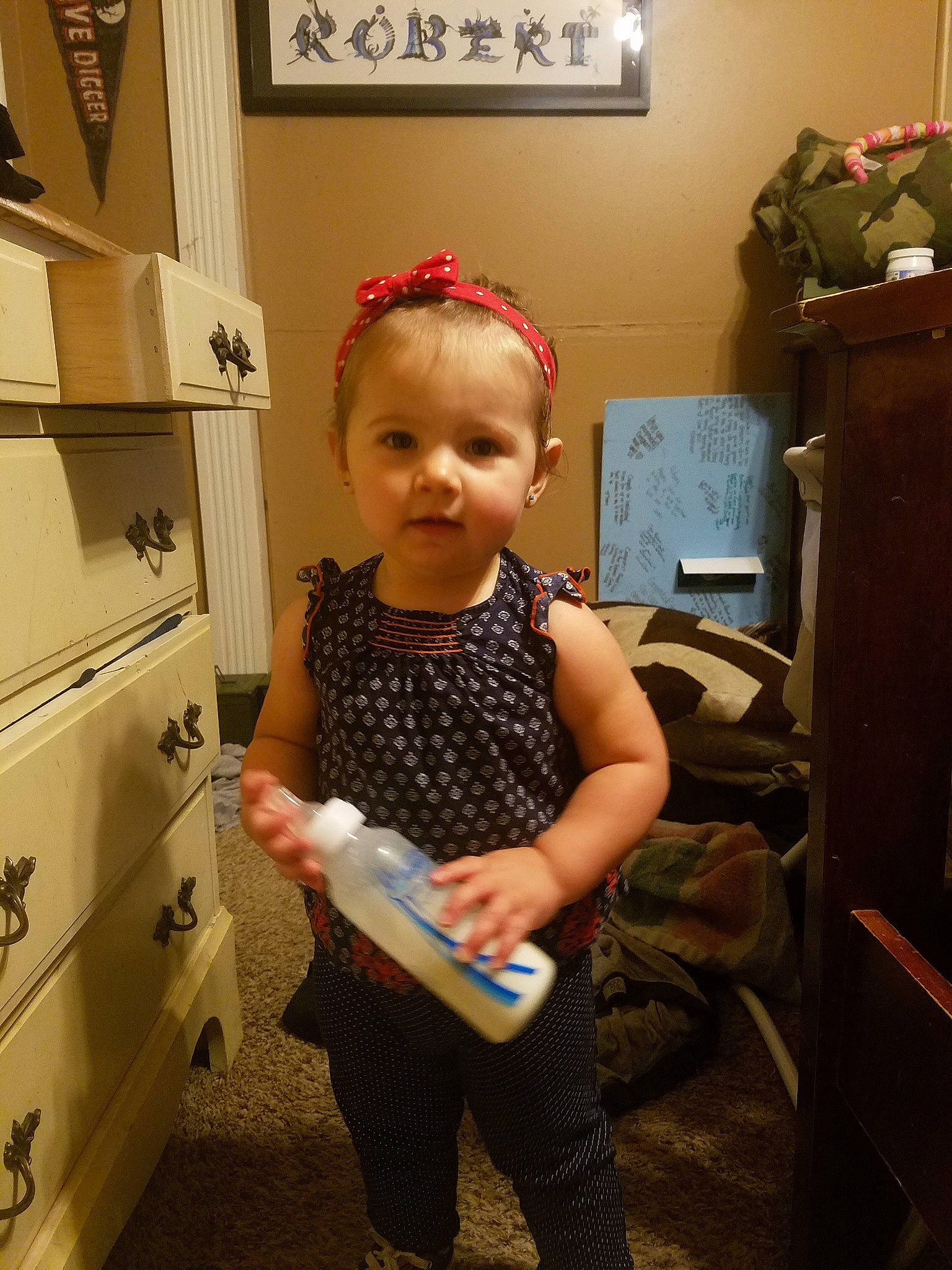 Hemi joined the competition — help win amazing prizes! arm, baby, child, head, person, room, shoulder, sleeve, standing, t_shirt, toddler, tooth