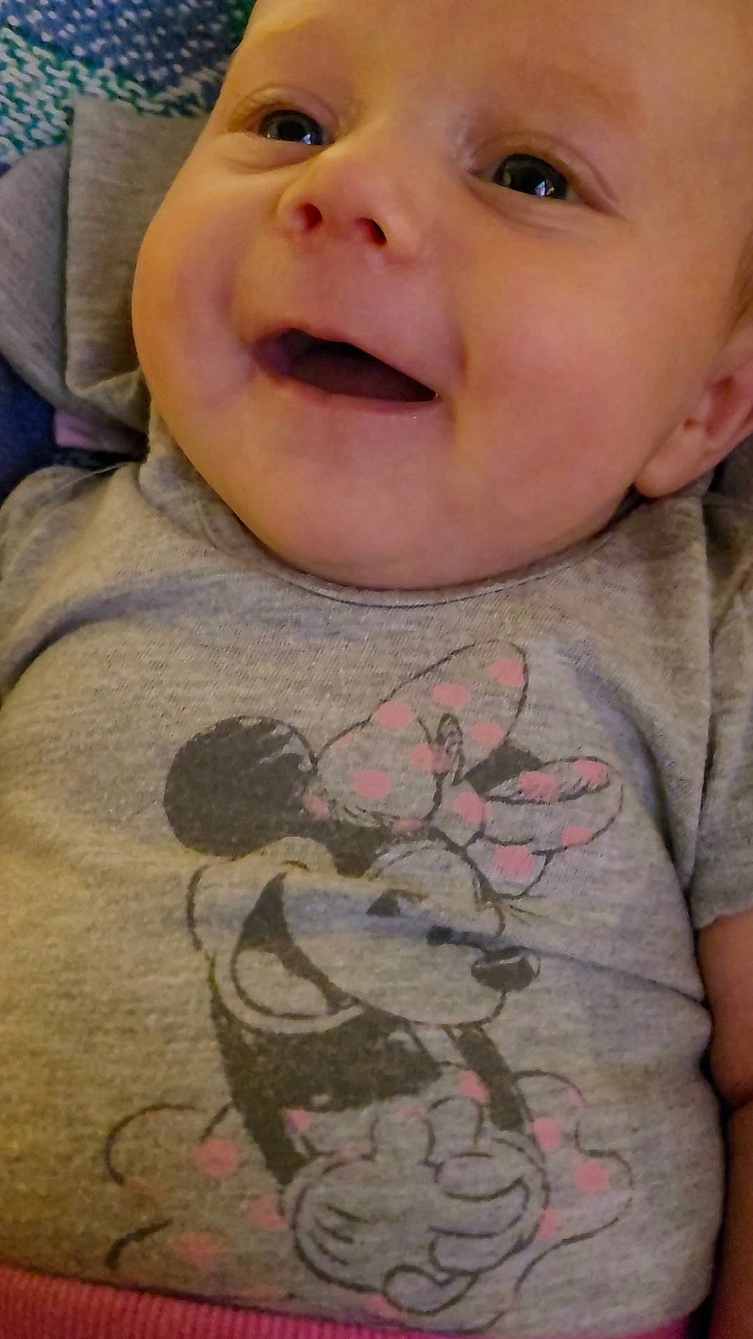 Maddie is registered to the contest to win money with this photo: baby_toddler_clothing, cheek, chin, eye, eyebrow, face, forehead, head, human, human_body, lip, mouth, neck, nose, organ, person, skin, sleeve, smile, tongue