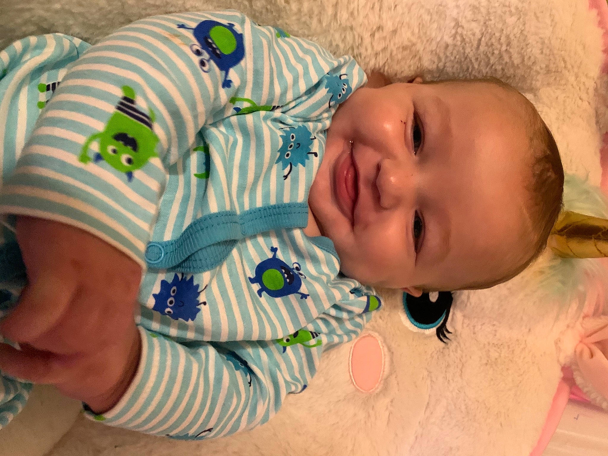 Wesley is registered to the contest to win money with this photo: active_shirt, baby, baby_products, baby_toddler_clothing, child, joy, nail, person, sleeve, toddler, tooth