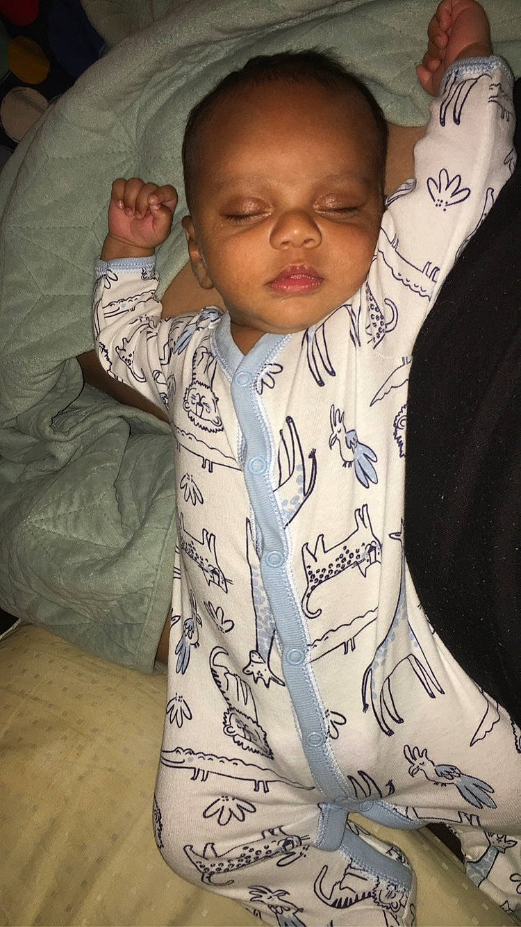 Brayden is registered to the contest to win money with this photo: arm, baby, child, person, toddler