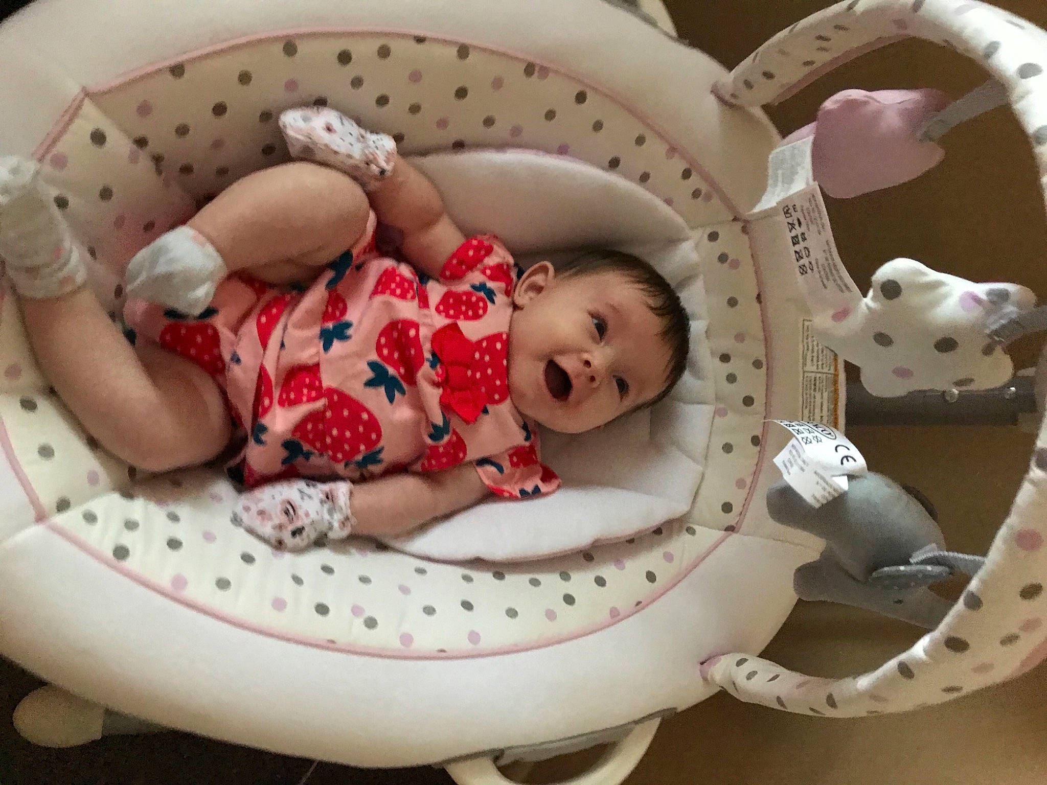 Alayna joined the competition — help win amazing prizes! baby, baby_products, baby_safety, baby_sleeping, baby_toys, bed, bedtime, birth, child, comfort, furniture, infant_bed, person, product, sleep, swing, toddler, toy