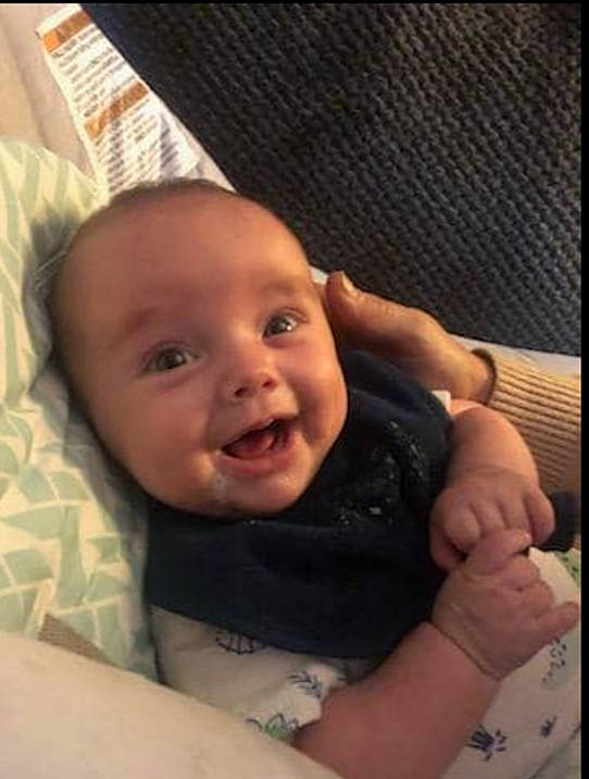 Carter joined the competition — help win amazing prizes! arm, baby, baby_toddler_clothing, cheek, comfort, eye, eyebrow, face, finger, gesture, hand, happy, head, iris, lip, mouth, nose, person, skin, sleeve