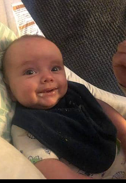 Carter joined the competition — help win amazing prizes! baby, cheek, chin, comfort, eye, eyebrow, face, finger, forehead, gesture, happy, iris, mouth, nail, nose, person, skin, sleeve, smile, thumb