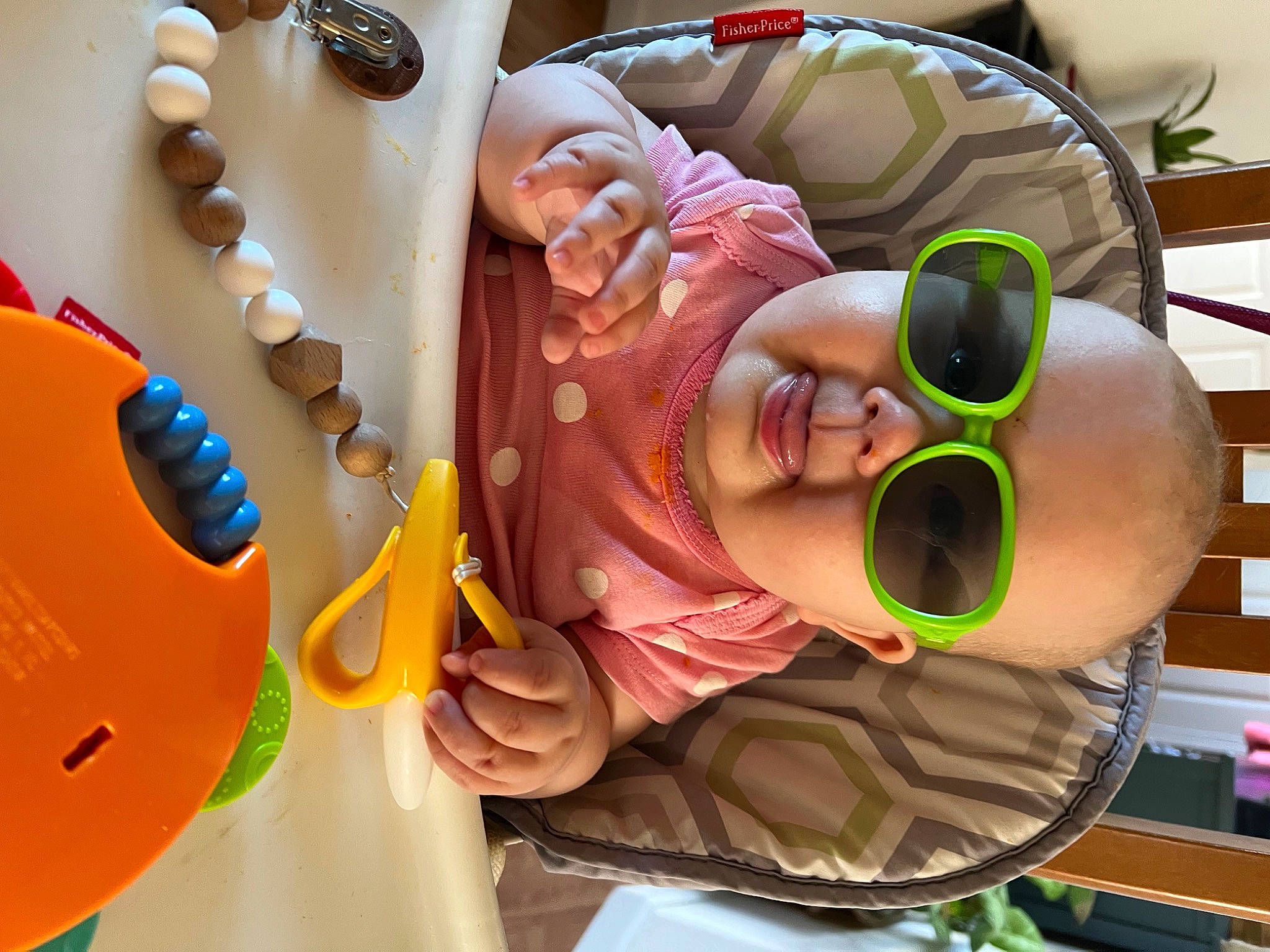 Jordyn joined the competition — help win amazing prizes! art, baby, baby_products, child, ear, eyewear, facial_expression, finger, fun, happy, headgear, helmet, mouth, nose, person, personal_protective_equipment, play, product, smile, snapshot