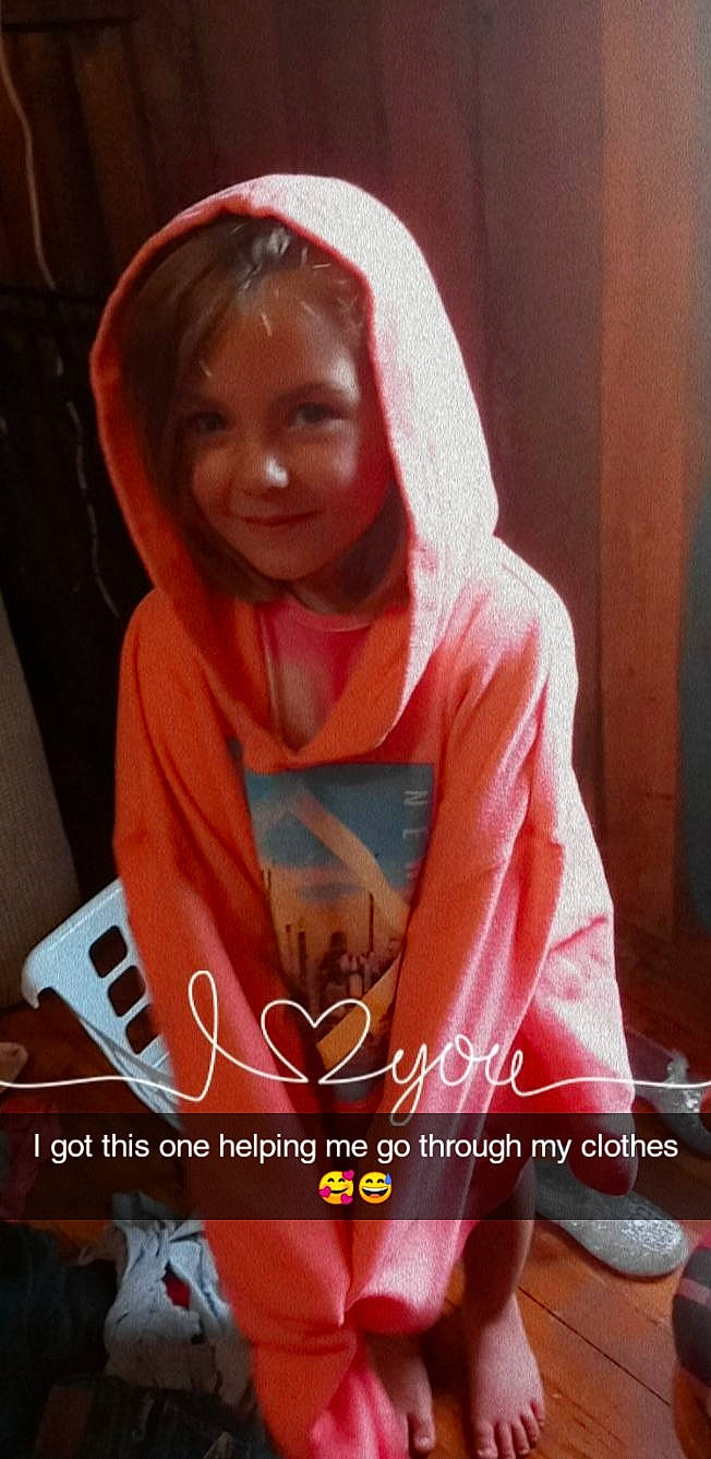 Khloe joined the competition — help win amazing prizes! child, cool, face, font, fun, hair, hairstyle, happy, head, headgear, jewellery, joy, leisure, magenta, mouth, necklace, outerwear, person, pink, sleeve