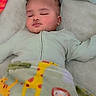 Psalm joined the competition — help win amazing prizes! baby, sleeping, blanket, animal_print, curly_hair, infant, soft_surface, calm, child, cute, indoors, portrait, resting, toddler, cozy, comfort, peaceful, young_child, clothing, nap