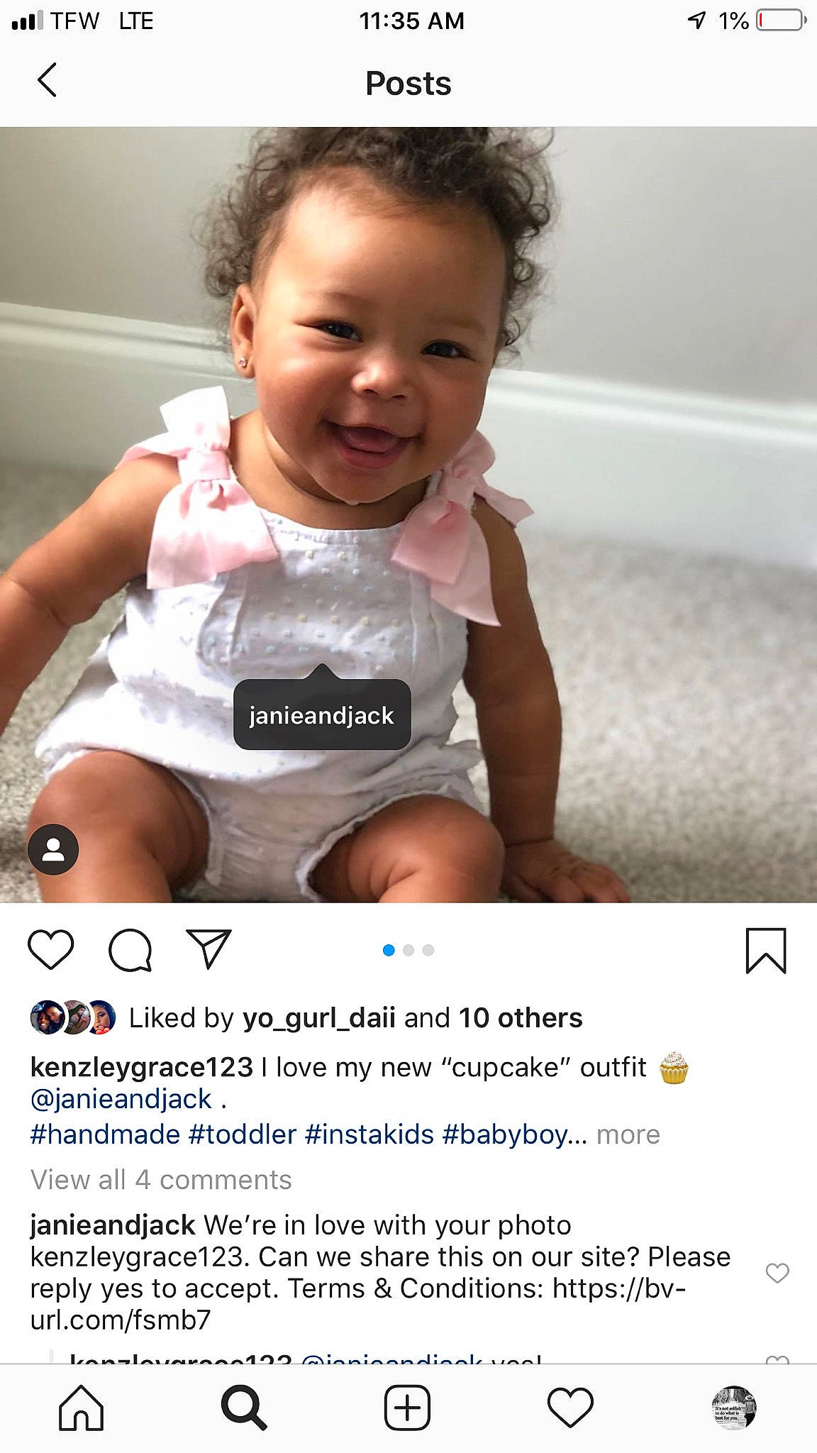 Kenzley is registered to the contest to win money with this photo: baby, baby_products, baby_toddler_clothing, child, facial_expression, happy, joy, person, photo_caption, photography, potty_training, product, skin, smile, text, toddler