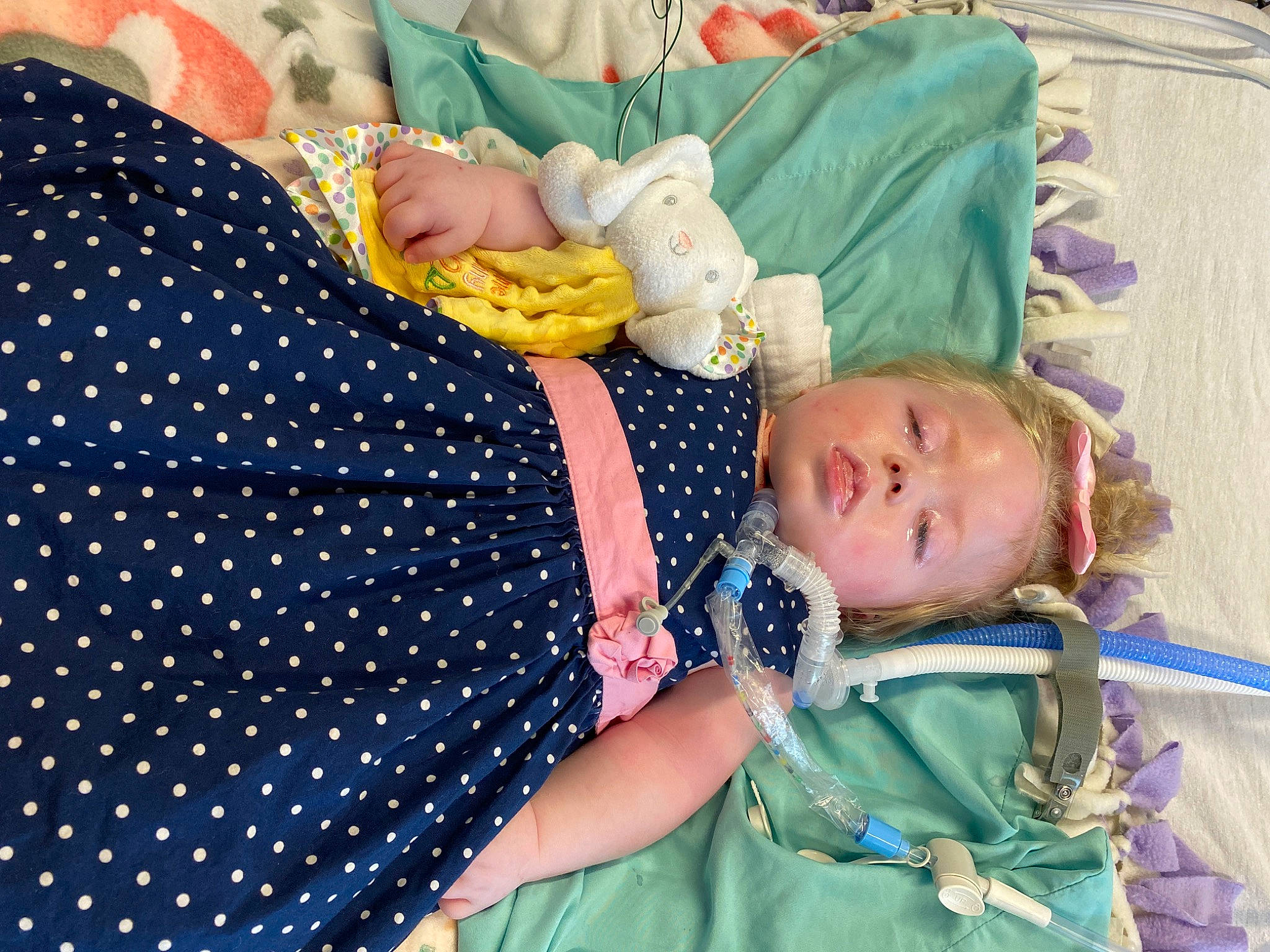 Piper joined the competition — help win amazing prizes! baby, baby_products, baby_sleeping, baby_toddler_clothing, child, comfort, electric_blue, event, facial_expression, happy, linens, pattern, person, room, sleeve, toddler, yellow