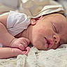 Gunner joined the competition — help win amazing prizes! baby, sleeping, infant, blanket, soft, onesie, closeup, skin, peaceful, cute, newborn, rest, hand, face, child, toddler, cozy, comfort, nap, portrait