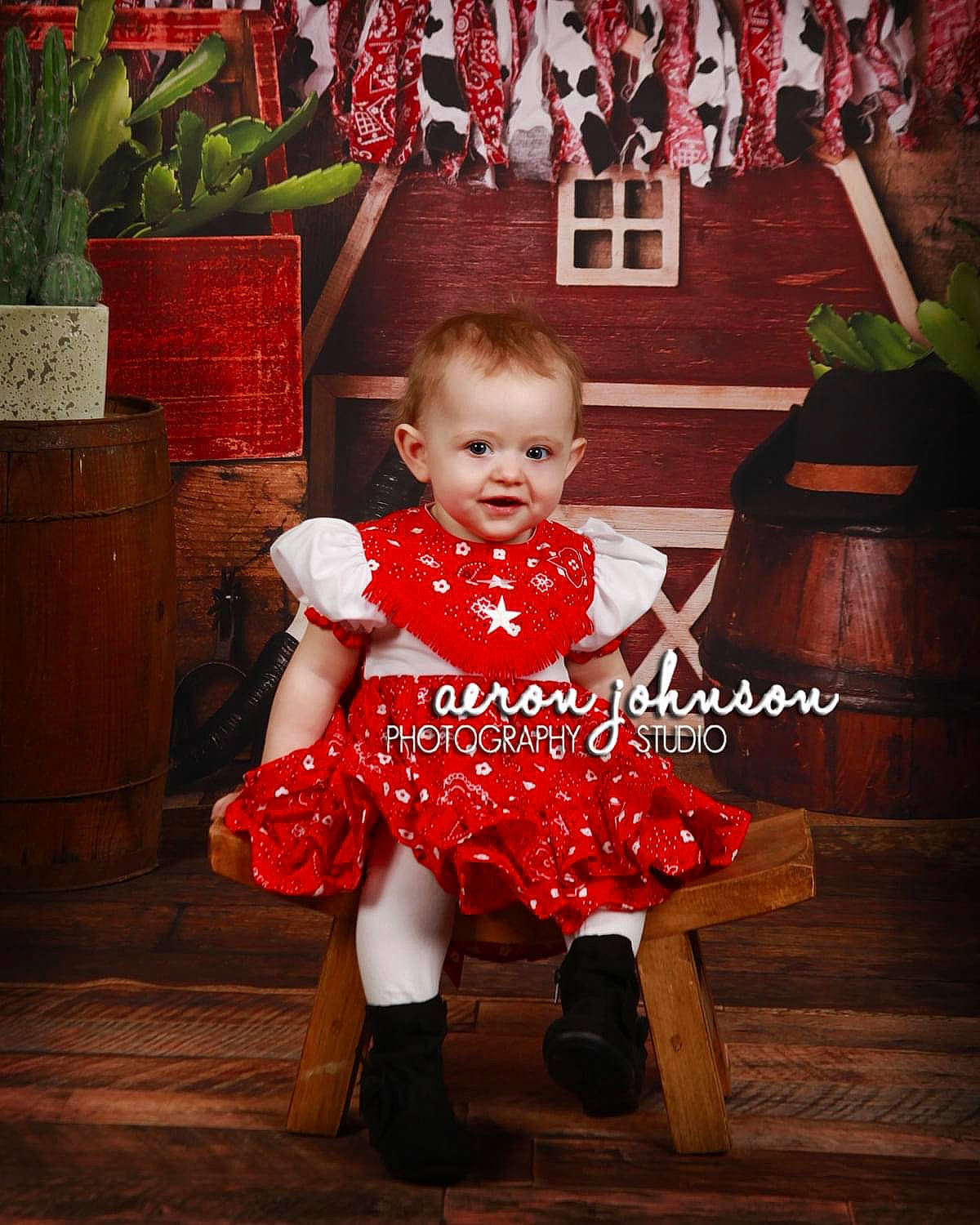 Wesson joined the competition — help win amazing prizes! baby, baby_toddler_clothing, boot, child, child_model, day_dress, dress, embellishment, hardwood, houseplant, human_body, interior_design, one_piece_garment, pattern, person, pink, red, sitting, toddler, varnish