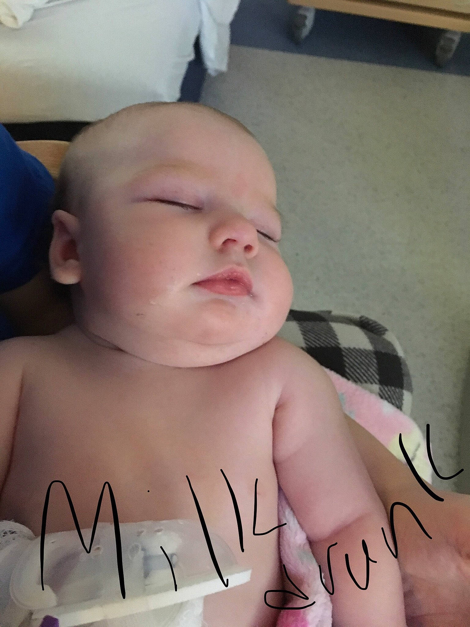 Tobi joined the competition — help win amazing prizes! baby, birth, cheek, chest, child, ear, eyebrow, face, finger, forehead, head, lip, mouth, nap, neck, nose, person, skin, sleep, smile