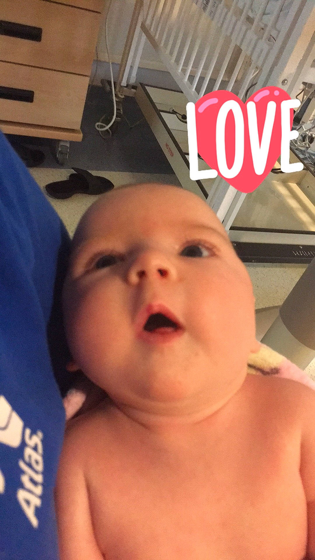 Tobi is registered to the contest to win money with this photo: baby, cheek, child, chin, face, facial_expression, forehead, head, lip, mouth, neck, nose, person, skin, smile, toddler