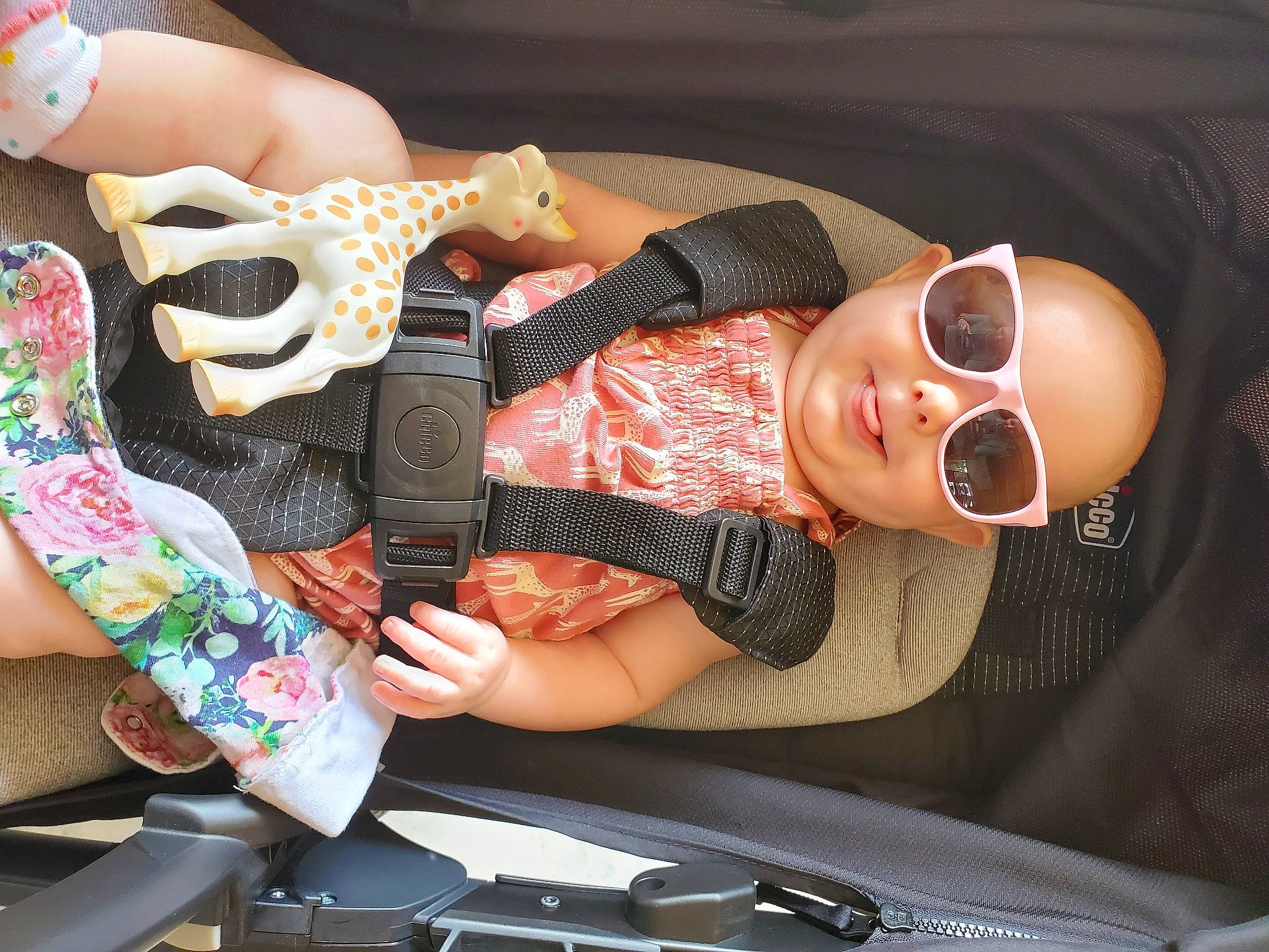 Whitlee is registered to the contest to win money with this photo: baby, child, cool, eyewear, finger, glasses, hand, nail, person, sunglasses, toddler