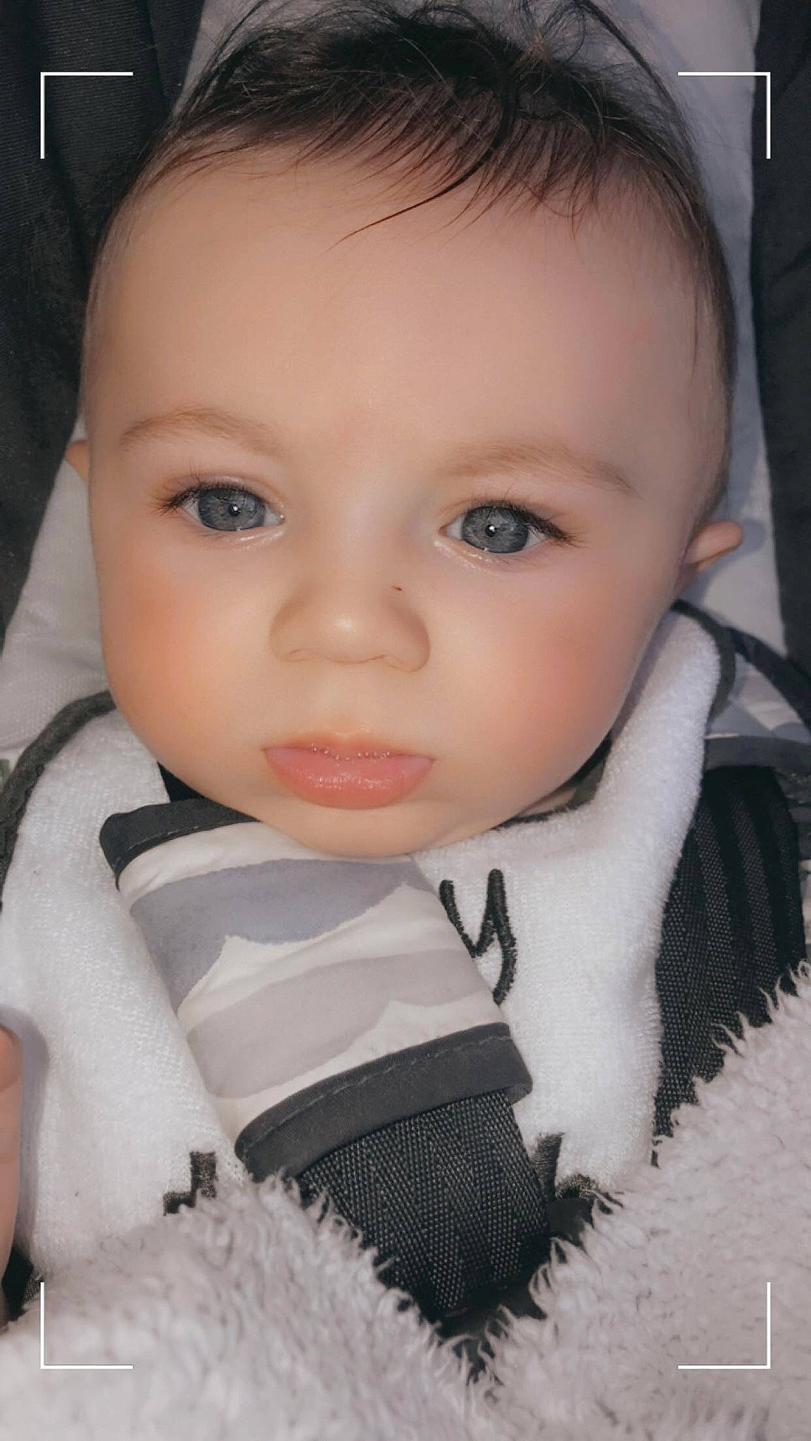 Julian joined the competition — help win amazing prizes! baby, baby_toddler_clothing, cheek, chin, cool, eye, eyebrow, eyelash, flash_photography, human_body, iris, lip, mammal, mouth, neck, nose, organ, person, skin, sleeve