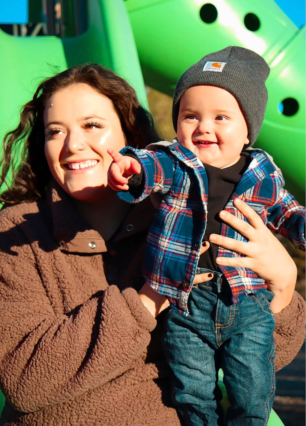 Malcolm joined the competition — help win amazing prizes! cap, child, community, cool, fun, gesture, green, happy, headwear, human, interaction, joy, leisure, organ, person, plaid, skin, smile, snapshot, social_group