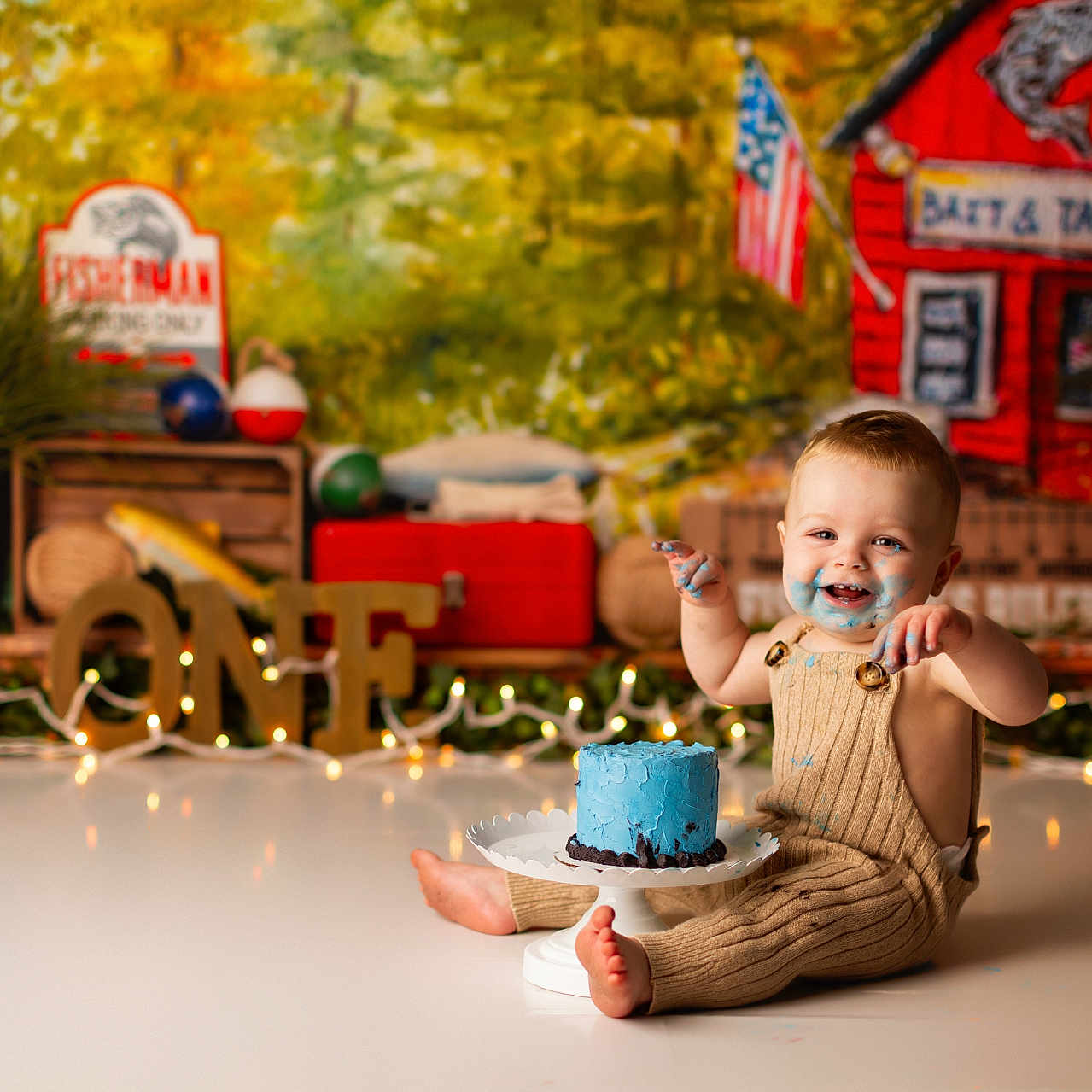 Cade joined the competition — help win amazing prizes! baby, birthdaycake, bodypart, cake, cream, dessert, eating, face, finger, food, hand, head, icecream, icing, people, person, photography, portrait, sitting, sweets