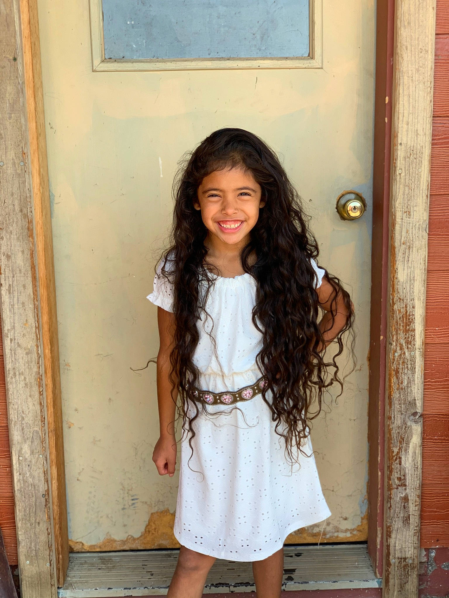 Annalia joined the competition — help win amazing prizes! black_hair, brown_hair, day_dress, fashion_design, formal_wear, happy, human_leg, joint, joy, knee, long_hair, neck, one_piece_garment, pattern, person, shoulder, sleeve, smile, thigh, trunk