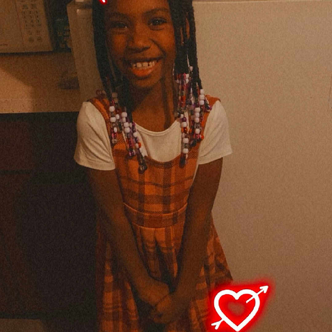 Brooklynn joined the competition — help win amazing prizes! accessories, blouse, clothing, face, female, girl, happy, head, indoors, jewelry, light, lighting, necklace, person, photography, portrait, smile, symbol, t_shirt, teen