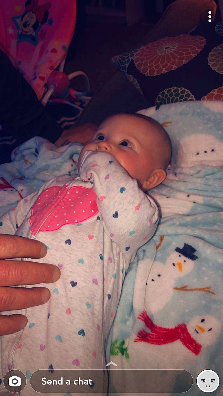 June joined the competition — help win amazing prizes! baby, bedtime, birth, cheek, child, finger, flesh, mouth, nose, person, skin, sleep, toddler