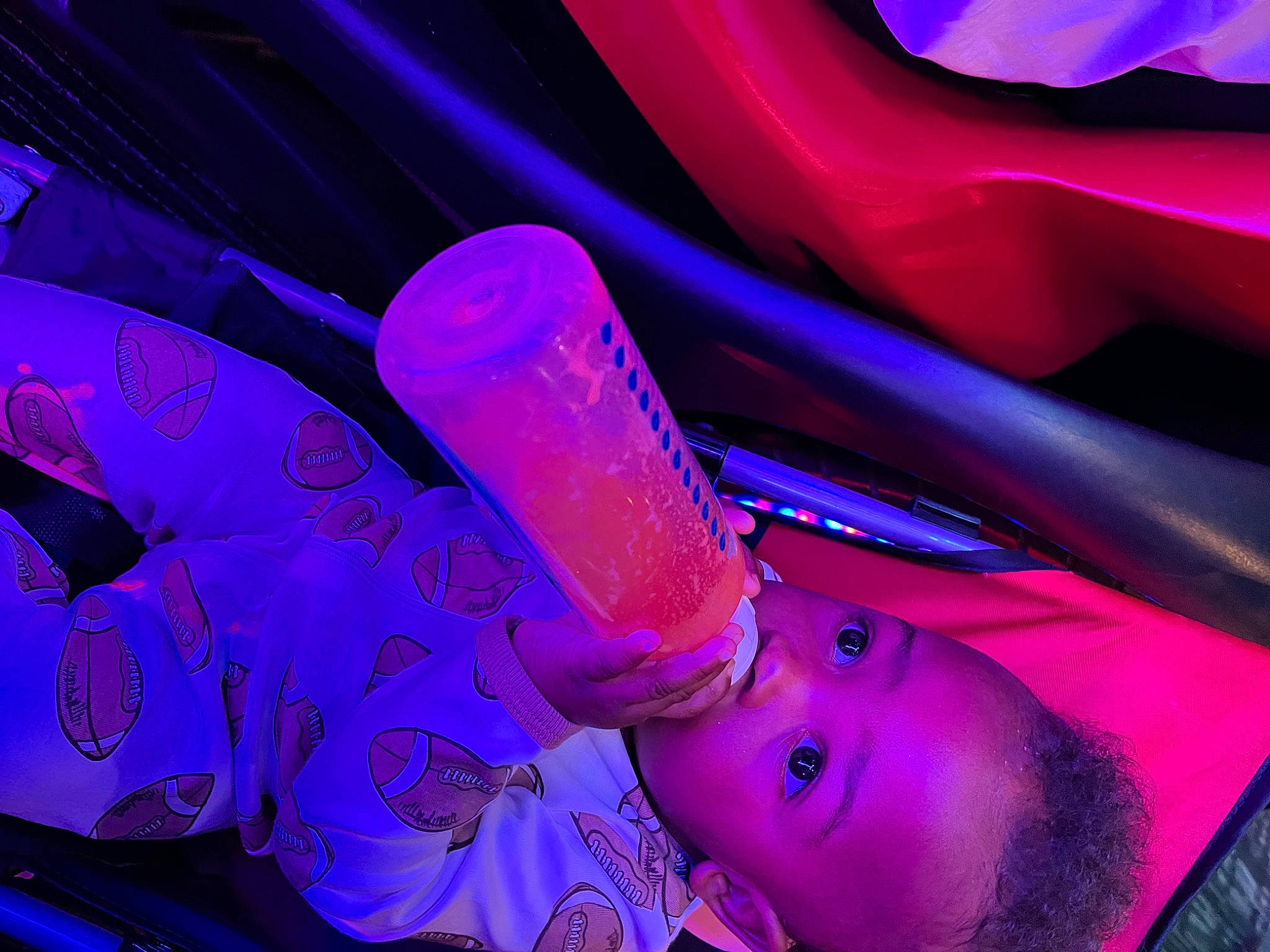 Braylin joined the competition — help win amazing prizes! automotive_design, automotive_lighting, bottle, design, electric_blue, event, fluid, fun, hat, light, lighting, magenta, material_property, person, pink, purple, red, space, vehicle_door, violet