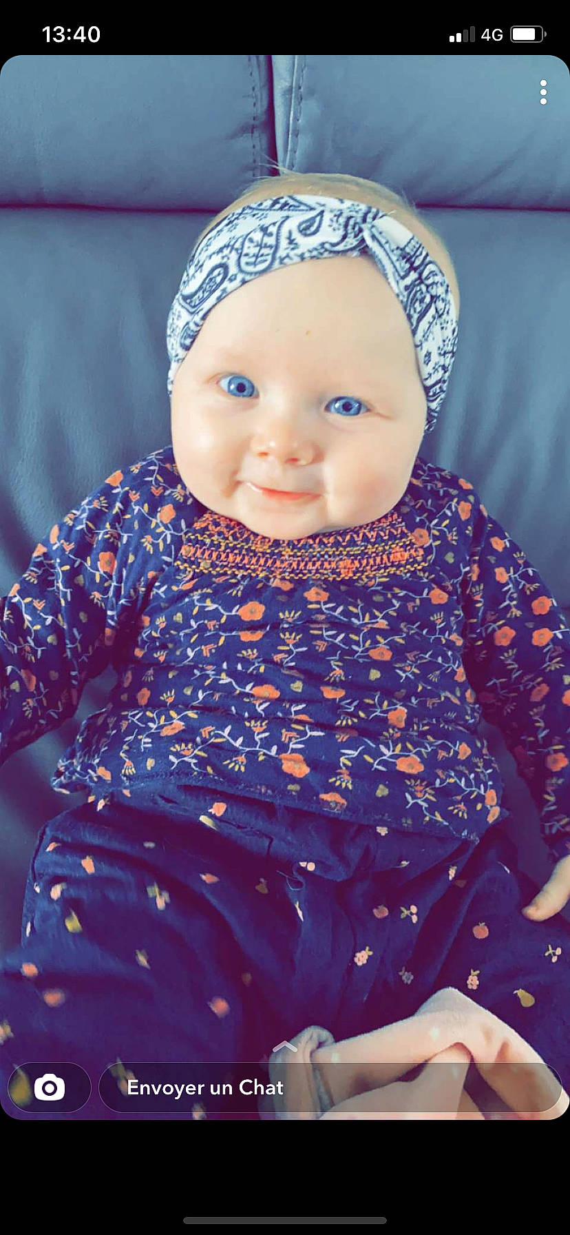 Illyana participe au concours pour gagner de l'argent avec cette photo : azure, baby, baby_toddler_clothing, cap, cool, eye, face, happy, head, headgear, headwear, magenta, person, pink, product, purple, skin, sleeve, smile, textile