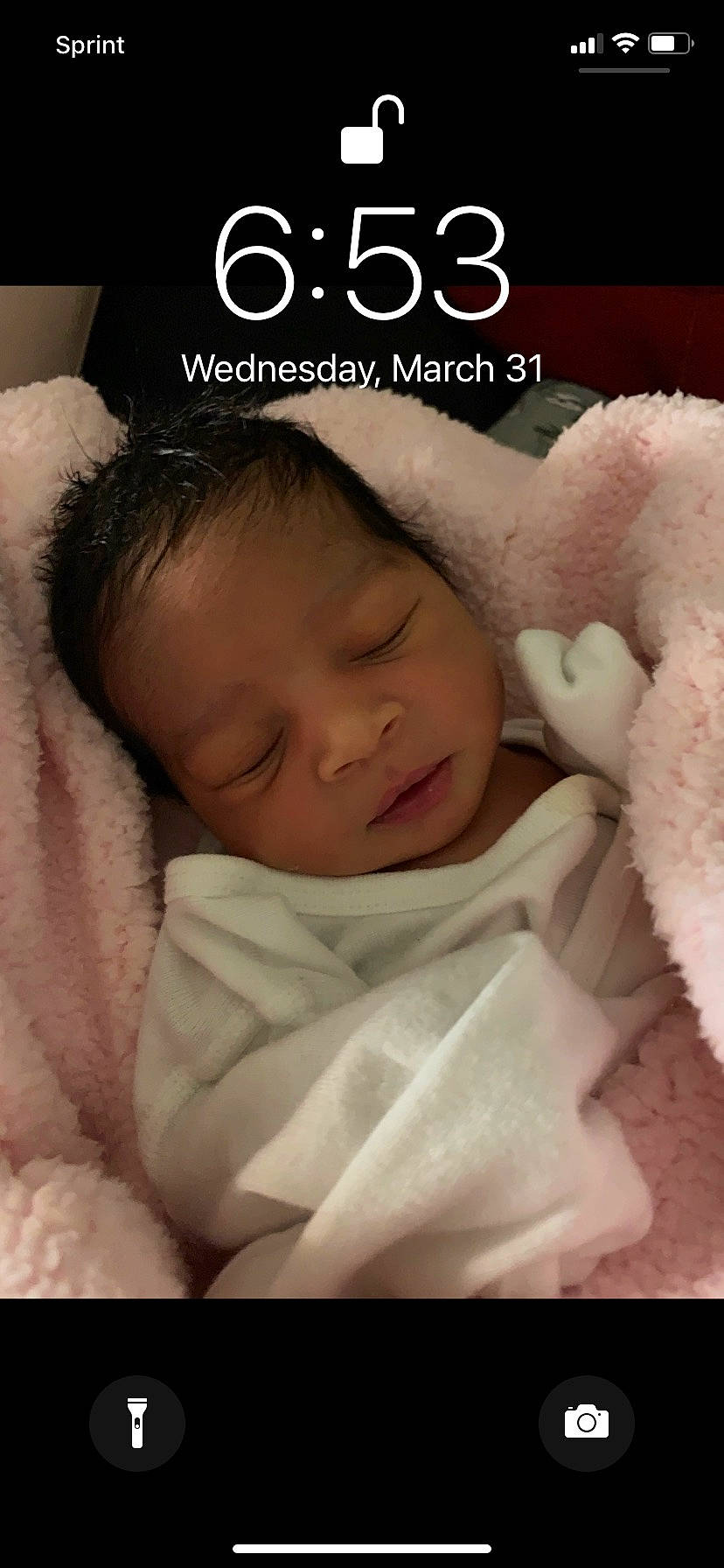 Damiyah joined the competition — help win amazing prizes! baby, baby_sleeping, cheek, child, chin, clock, comfort, eyebrow, face, happy, head, linens, lip, mouth, nose, person, pink, skin, textile, toddler