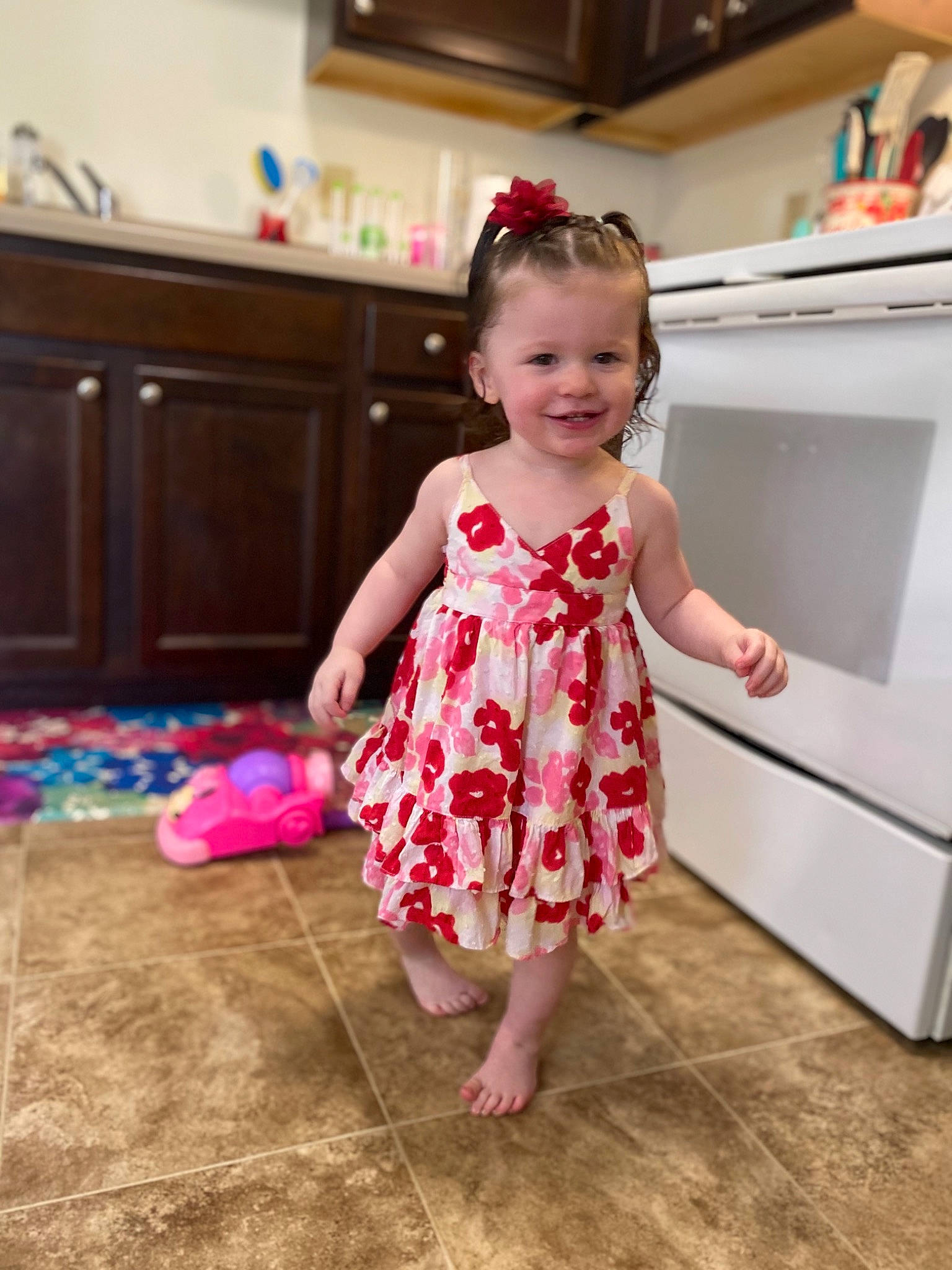 Payzlee joined the competition — help win amazing prizes! baby, baby_toddler_clothing, child, child_model, clothing, design, dress, floor, flooring, footwear, joy, pattern, person, play, room, shoe, toddler