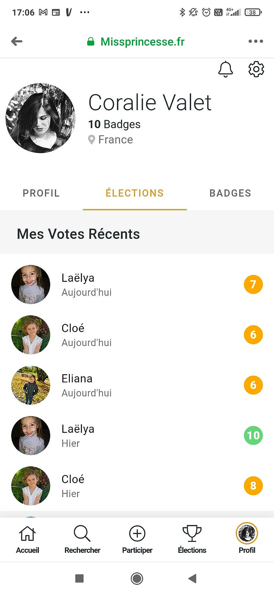 Anne Jade a rejoint le concours — aidez-le/la à gagner de superbes lots ! advertising, brand, circle, communication_device, computer_icon, font, happy, joy, logo, material_property, media, multimedia, number, person, product, screenshot, software, terrestrial_animal, web_page