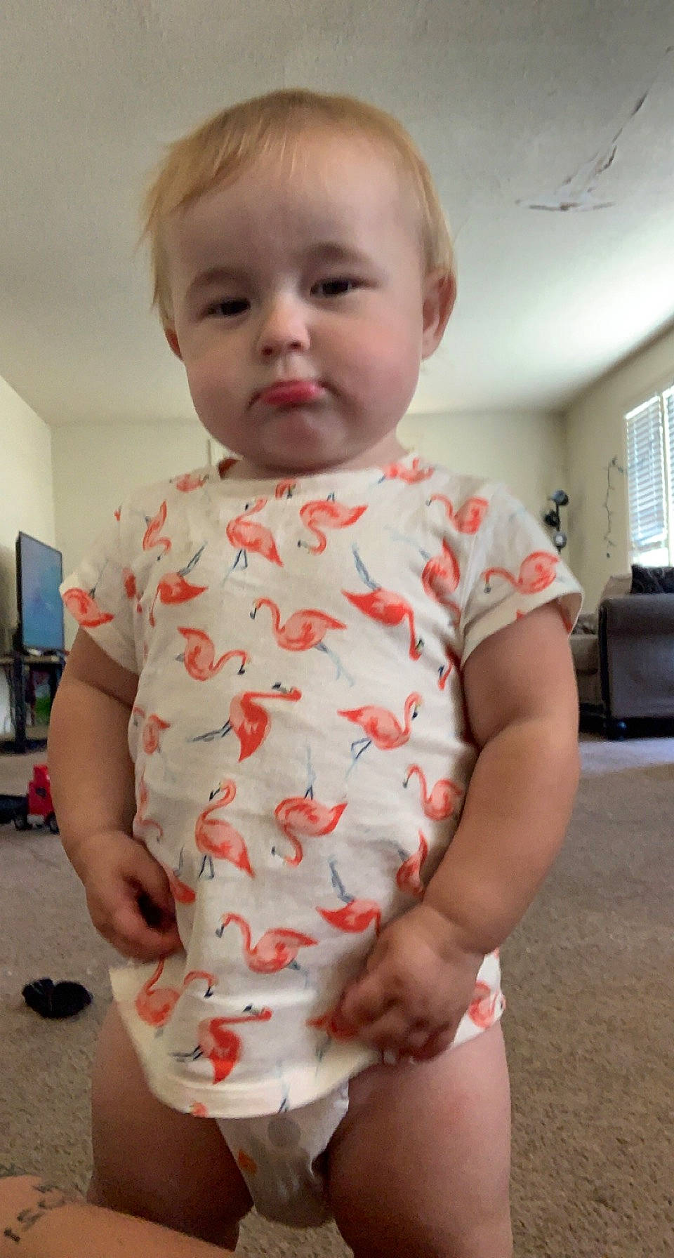 Lilith joined the competition — help win amazing prizes! baby, baby_toddler_clothing, cheek, chest, chin, elbow, eye, hairstyle, head, joint, lip, mouth, neck, nose, person, skin, sleeve, stomach, toddler, waist