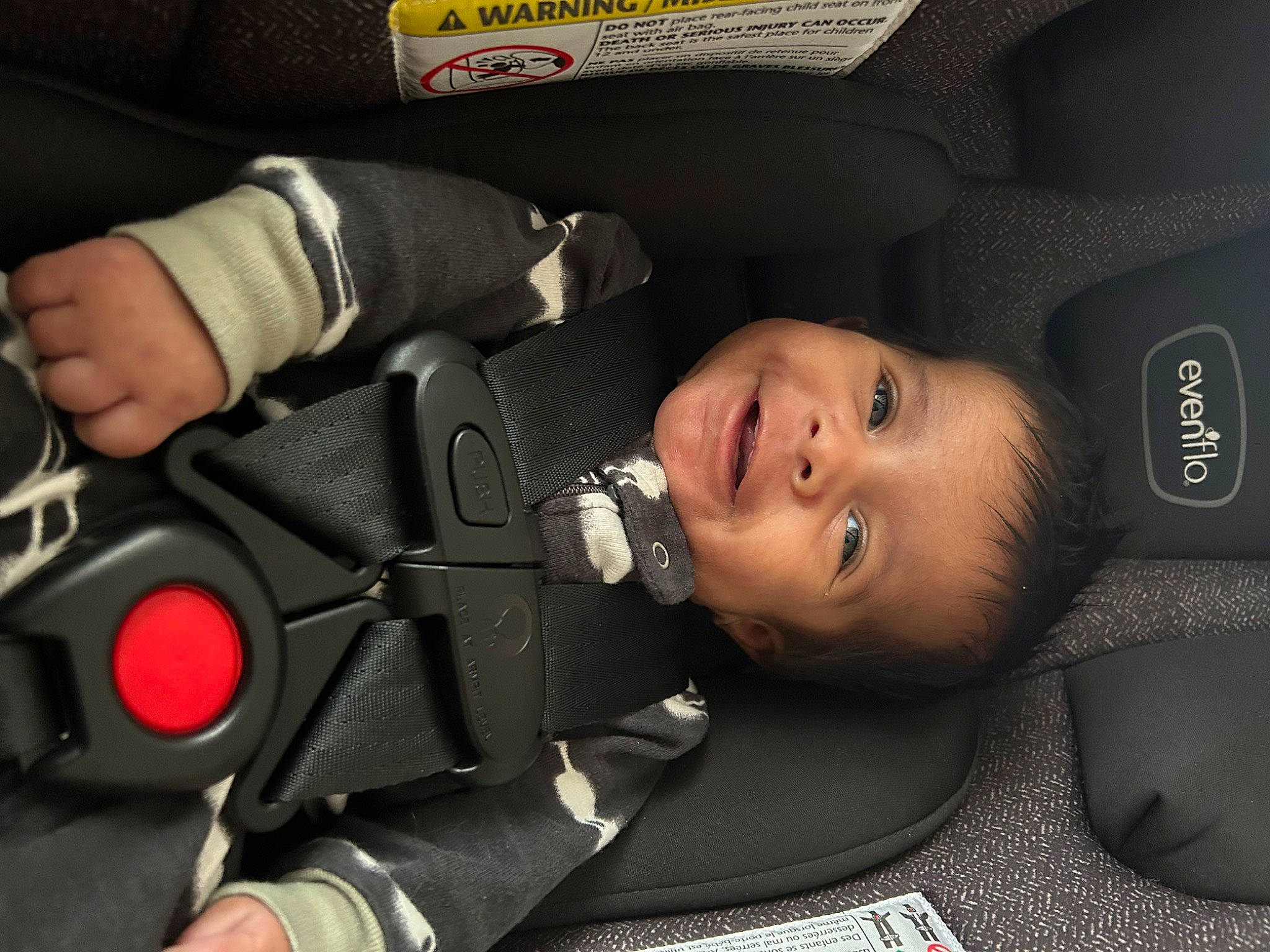 Christian joined the competition — help win amazing prizes! audio_equipment, auto_part, automotive_design, baby, baby_carriage, baby_in_car_seat, baby_products, car_seat, carmine, cheek, child, comfort, finger, flash_photography, joy, nail, person, personal_protective_equipment, skin, smile