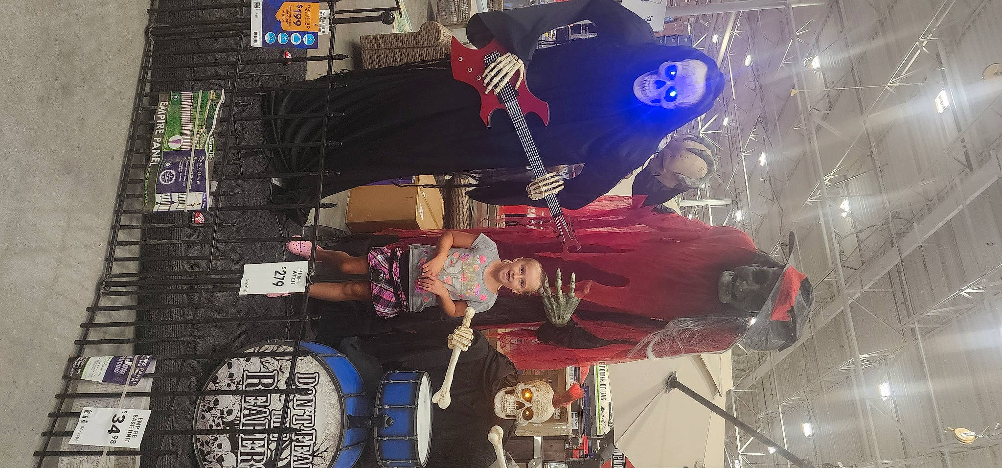 Kinlee joined the competition — help win amazing prizes! carmine, electric_blue, event, fictional_character, fun, hat, jersey, joy, musical_instrument, person, retail, room, space, sportswear, t_shirt, toy, window