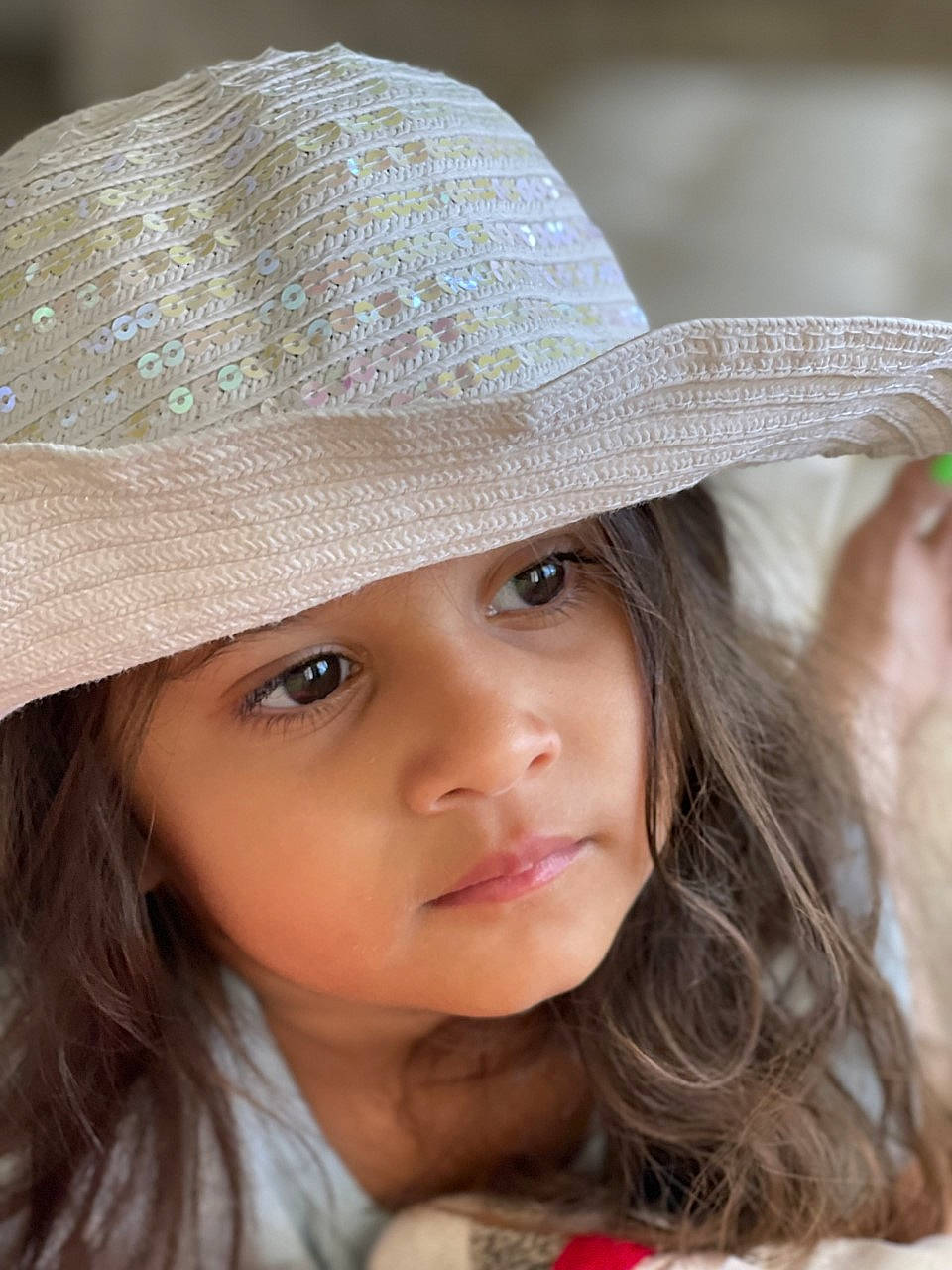 Quincy joined the competition — help win amazing prizes! beauty, cap, chin, costume_hat, cowboy_hat, eye, eyebrow, eyelash, face, fun, happy, hat, headgear, headwear, lip, person, photograph, skin, snapshot, sun_hat