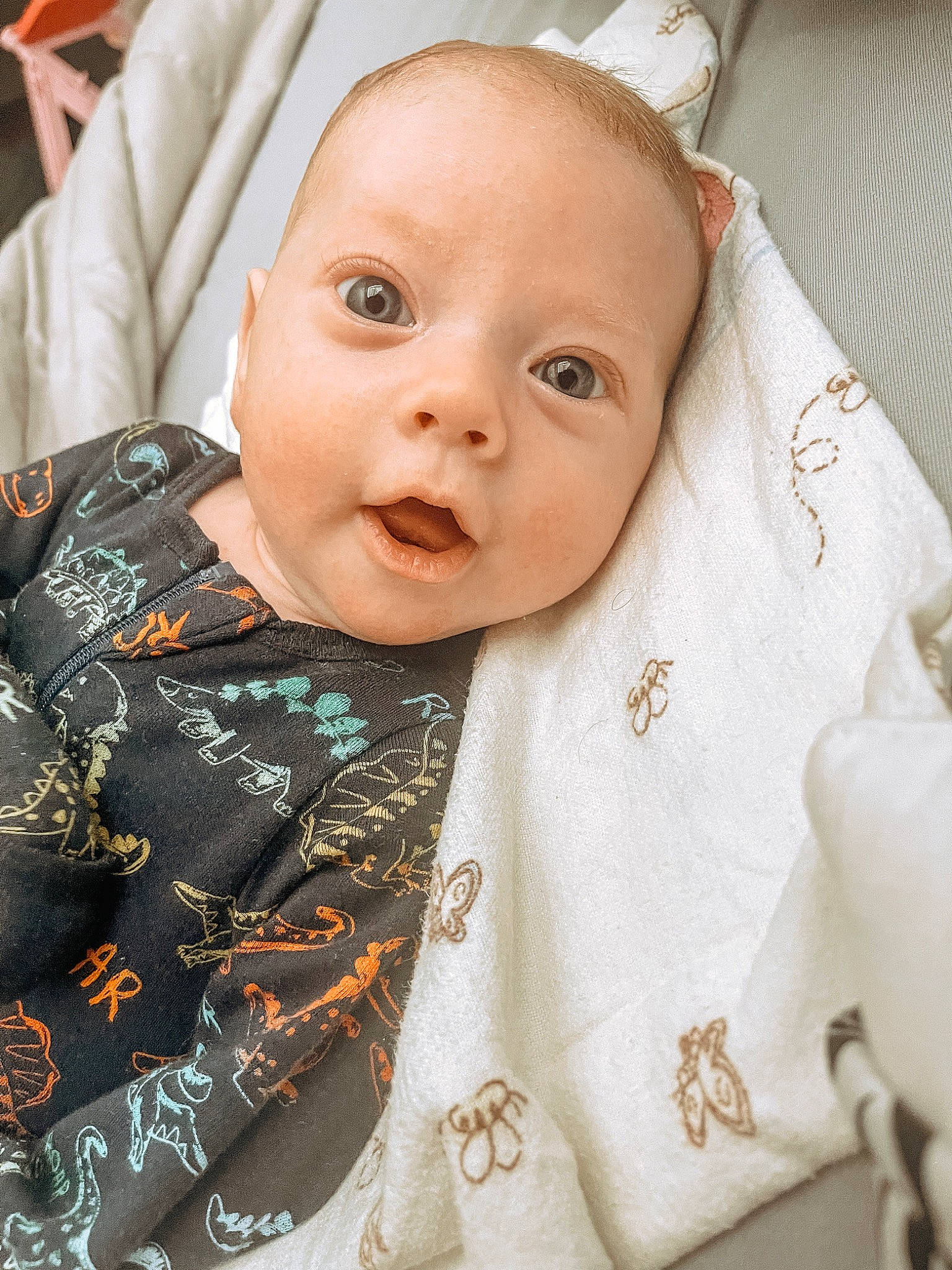 Cayden joined the competition — help win amazing prizes! baby, baby_toddler_clothing, cheek, child, collar, comfort, event, eyelash, face, happy, head, iris, linens, lip, nose, person, skin, sleeve, smile, textile