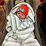 Heath joined the competition — help win amazing prizes! adult, baby, bed, blanket, bonnet, cap, clothing, crib, face, female, furniture, hat, head, infantbed, newborn, person, photography, portrait, sleeping, woman