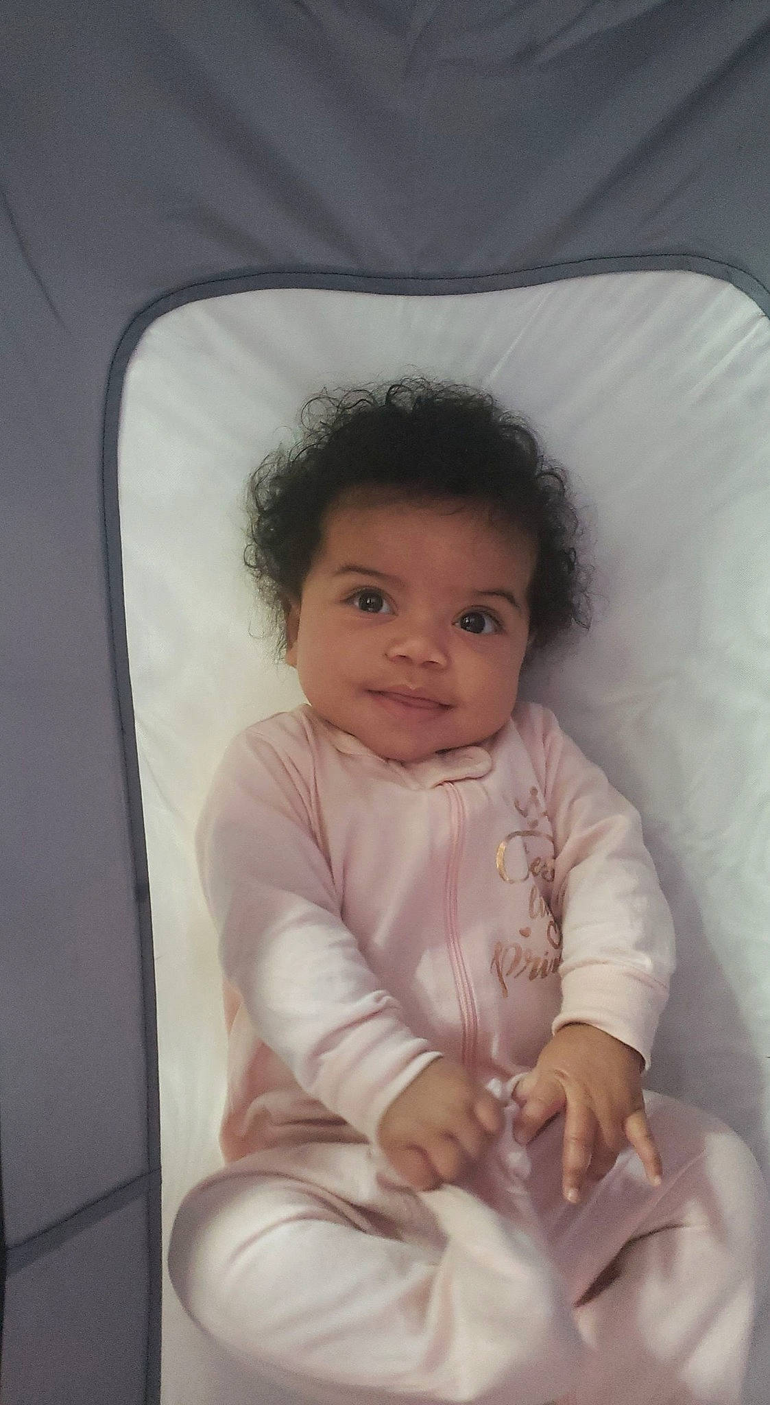 Artemie is registered to the contest to win money with this photo: baby, baby_toddler_clothing, cheek, comfort, eyebrow, face, finger, flash_photography, hair, happy, head, iris, lip, mouth, nose, person, skin, sleeve, smile, toddler