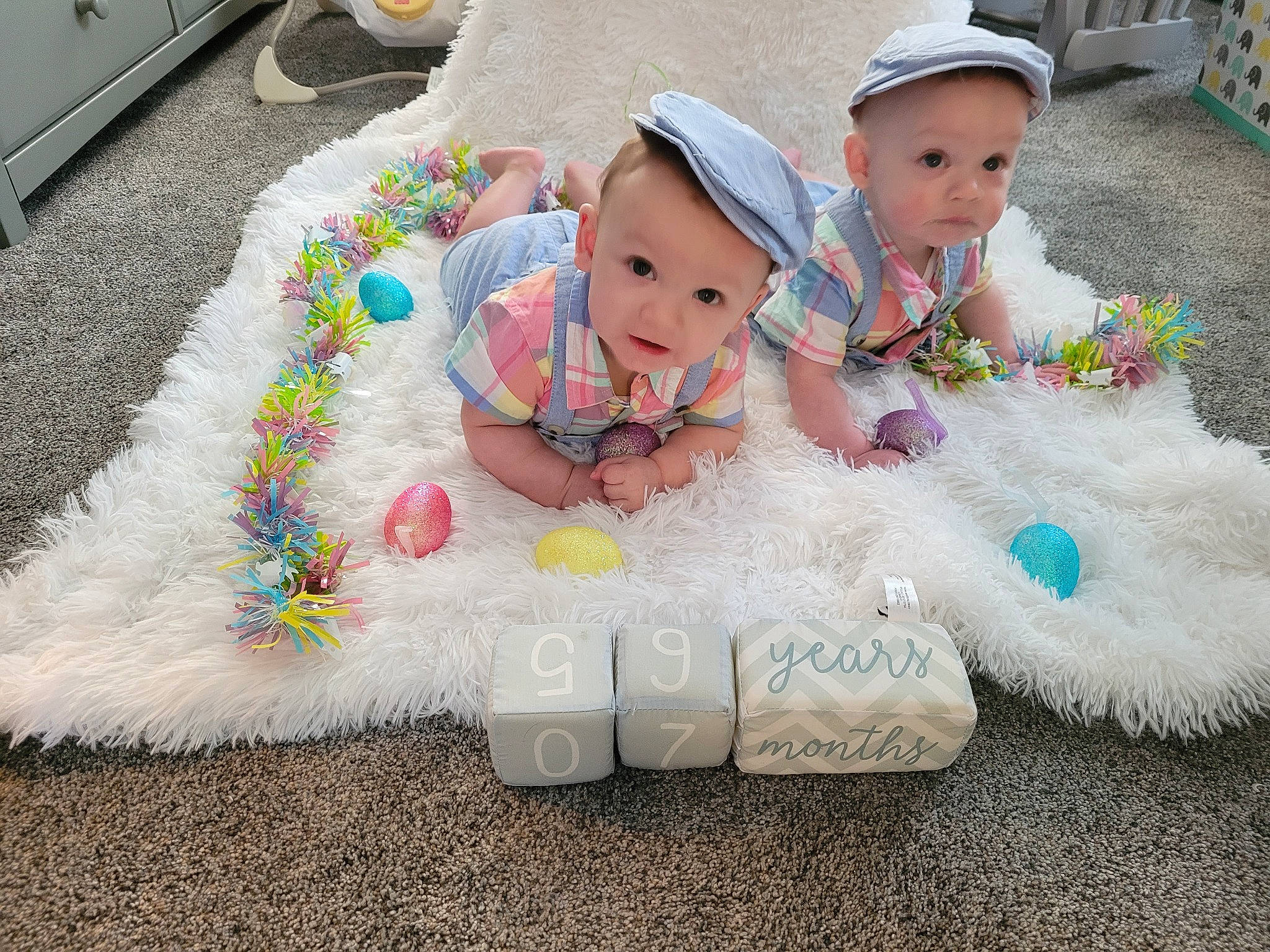 Emmy joined the competition — help win amazing prizes! baby, baby_products, baby_toddler_clothing, cap, child, computer_keyboard, costume, event, face, fashion_accessory, fun, fur, grass, happy, headwear, leisure, linens, party, person, pink