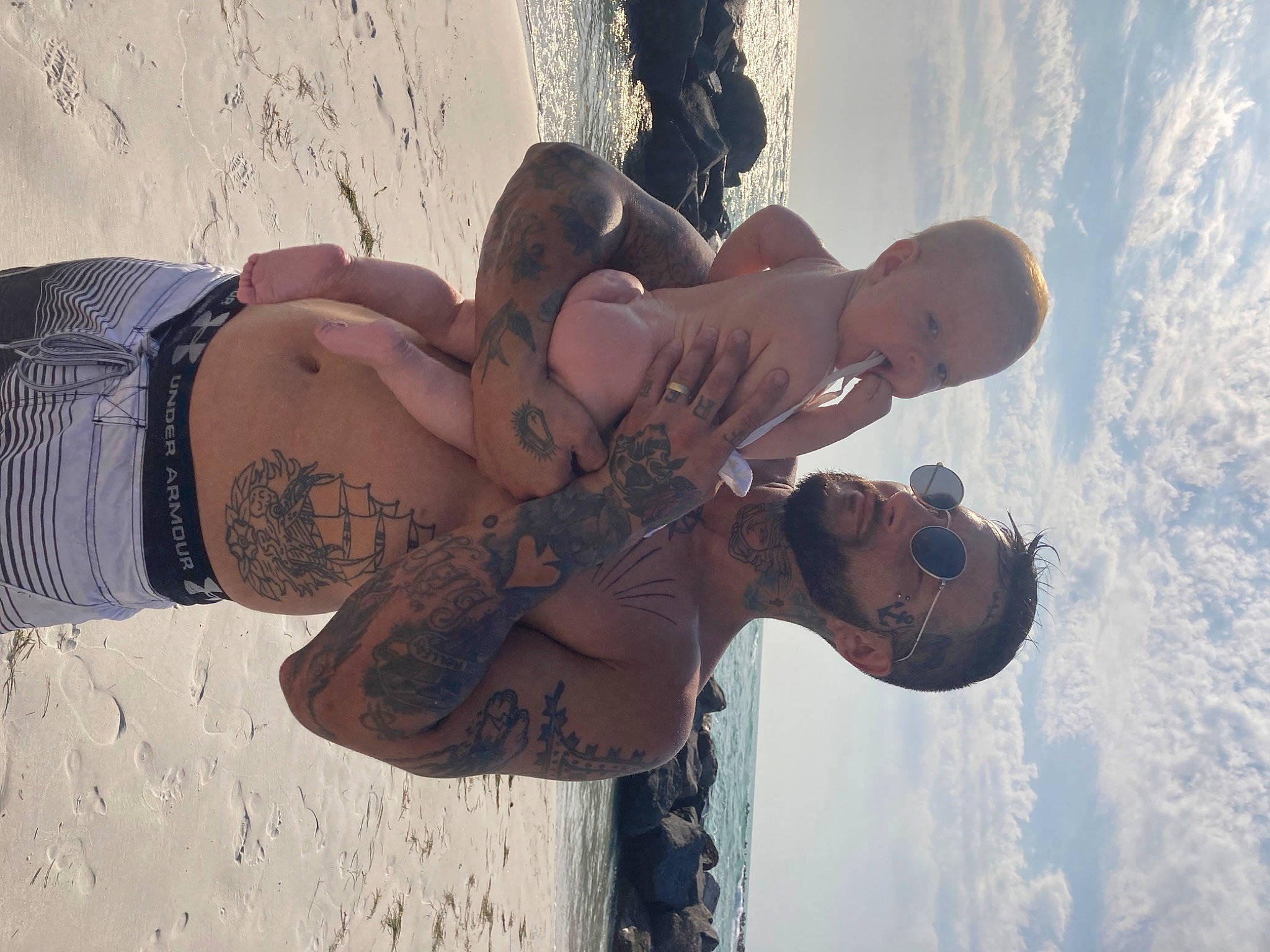 Lyric joined the competition — help win amazing prizes! barechested, beach, brassiere, chest, dress, elbow, eyewear, fun, hand, happy, human_leg, landscape, leg, leisure, people_on_beach, person, sky, summer, thigh, trunk