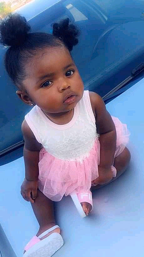 L'Oreal is registered to the contest to win money with this photo: baby, baby_toddler_clothing, black_hair, cheek, child, child_model, costume, hair, person, pink, skin, smile, toddler