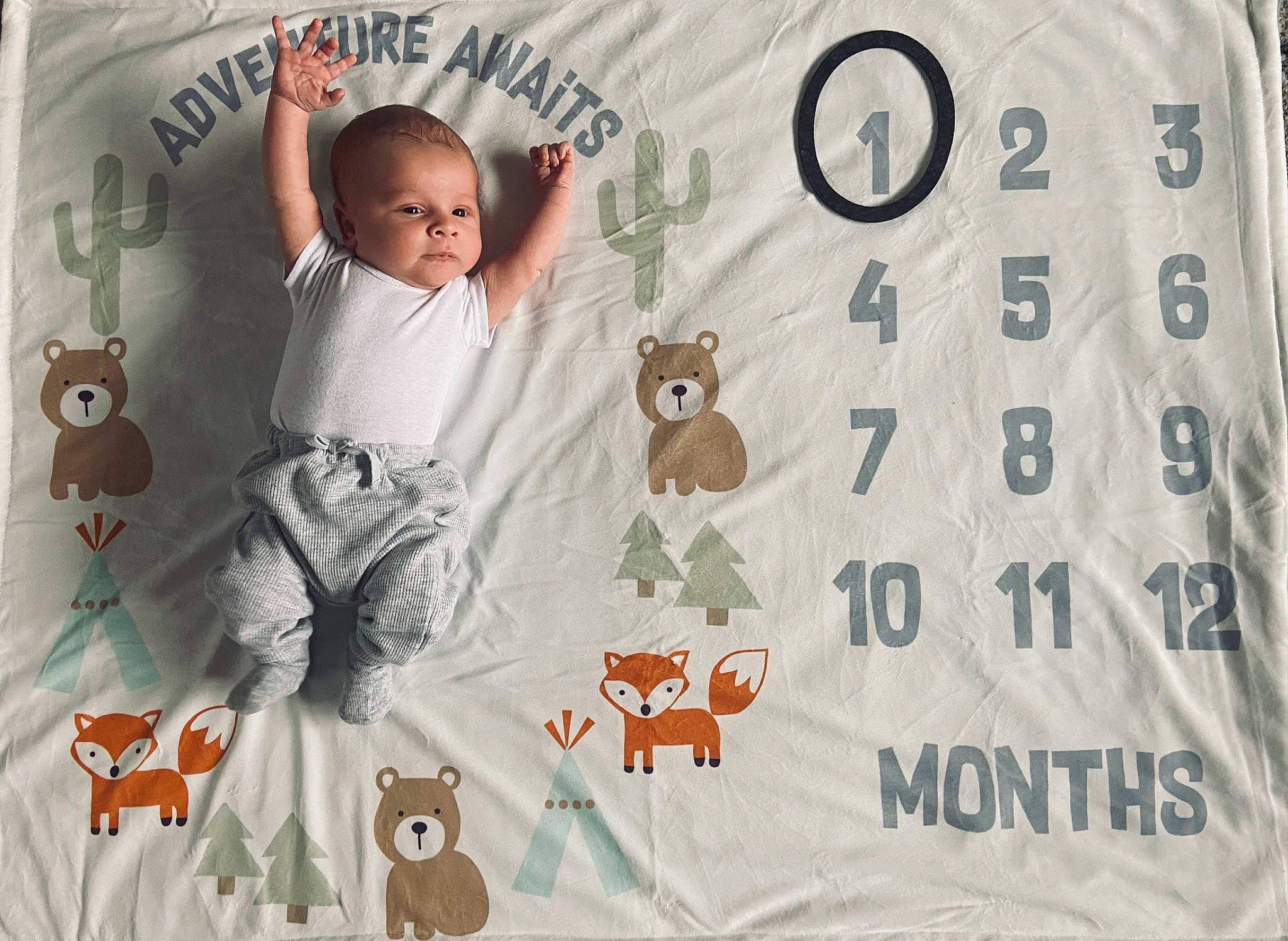 Jaxen is registered to the contest to win money with this photo: art, baby, baby_toddler_clothing, bedding, child, circle, comfort, eyelash, font, happy, linens, paper, paper_product, pattern, person, product, room, sleeve, t_shirt, textile