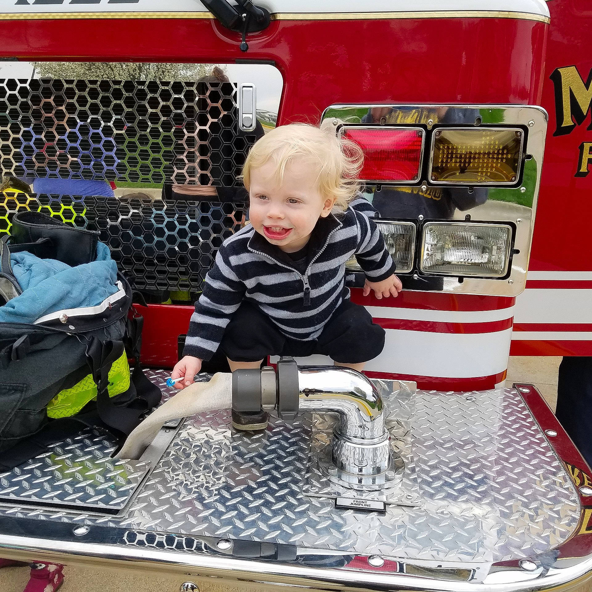 Chase is registered to the contest to win money with this photo: joy, play, toy