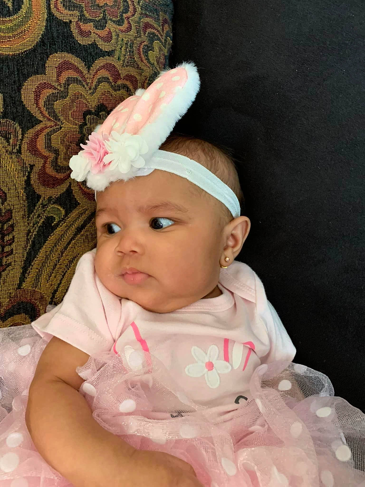 Malaysia joined the competition — help win amazing prizes! baby, baby_toddler_clothing, cap, cheek, child, costume_hat, embellishment, hair_accessory, head, headband, headgear, headpiece, headwear, iris, lip, magenta, person, pink, skin, sleeve