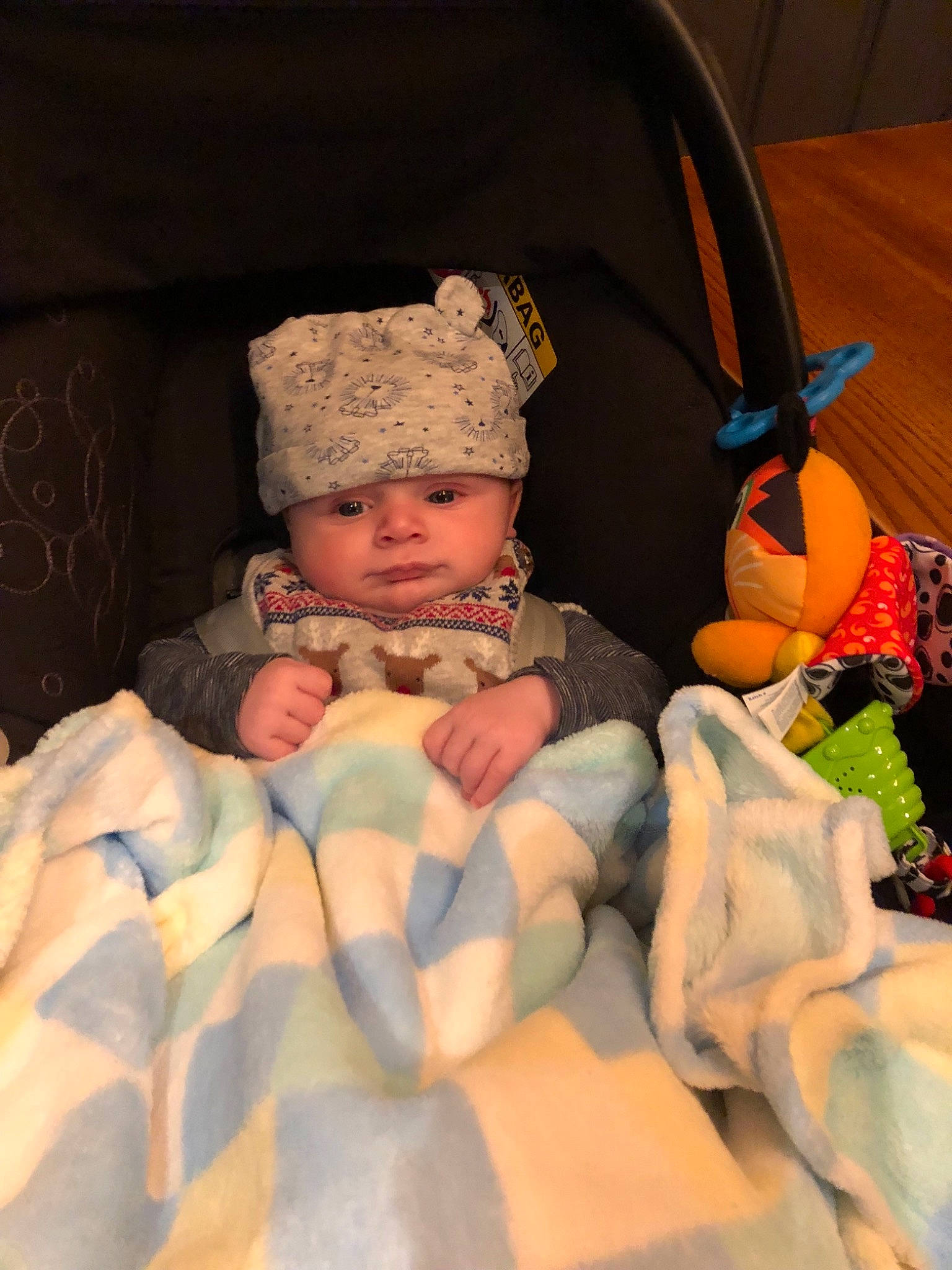 Bertie is registered to the contest to win money with this photo: baby, child, headwear, person, skin, toddler