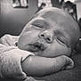 Roman participe au concours pour gagner de l'argent avec cette photo : baby, bodypart, clothing, face, finger, glove, hand, head, mouth, newborn, person, photography, portrait, sleeping