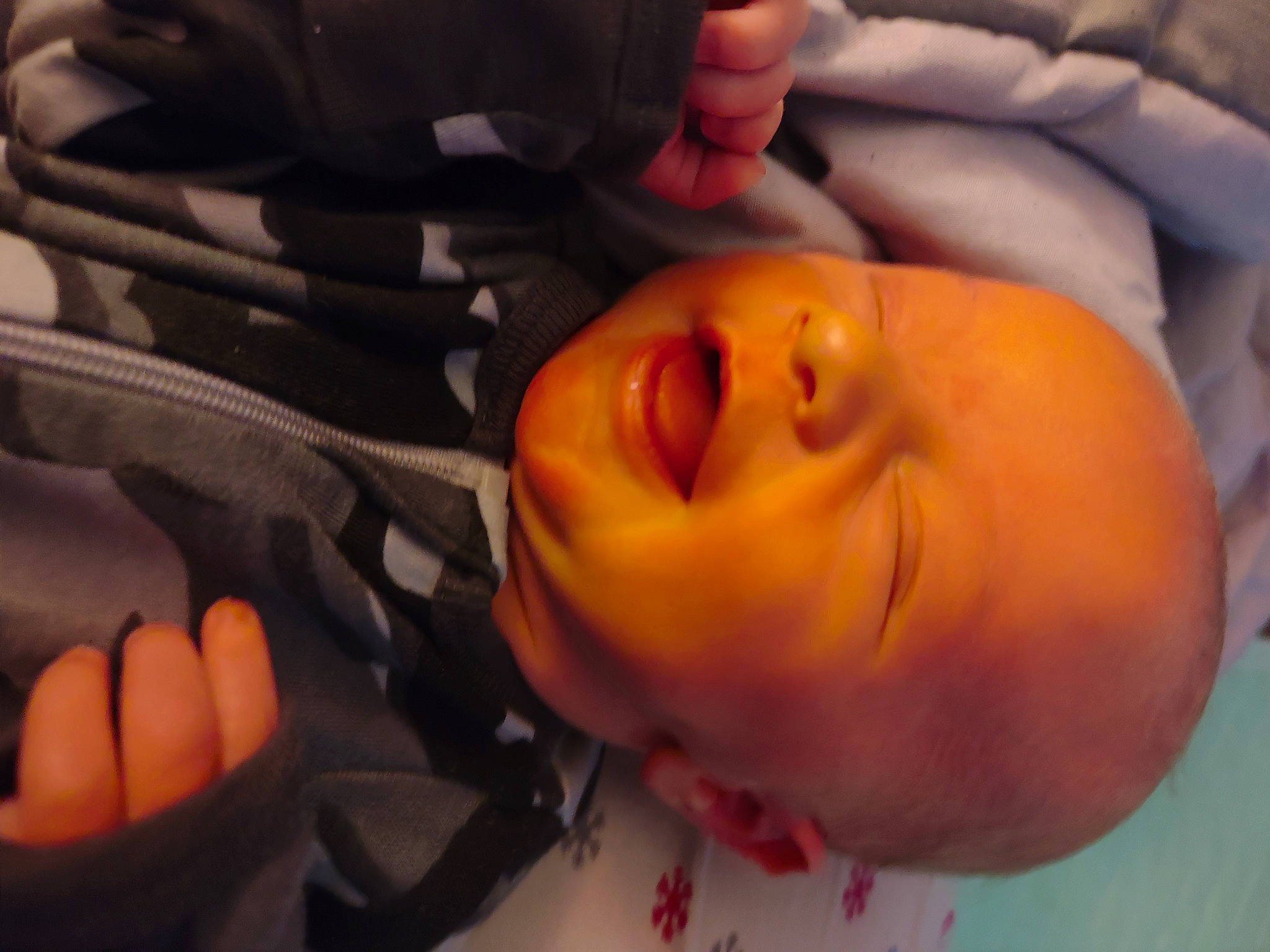 Jeremy is registered to the contest to win money with this photo: arm, cheek, chin, ear, eye, eyebrow, eyelash, finger, forehead, gesture, hair, hand, human_body, iris, lip, mouth, neck, nose, orange, person