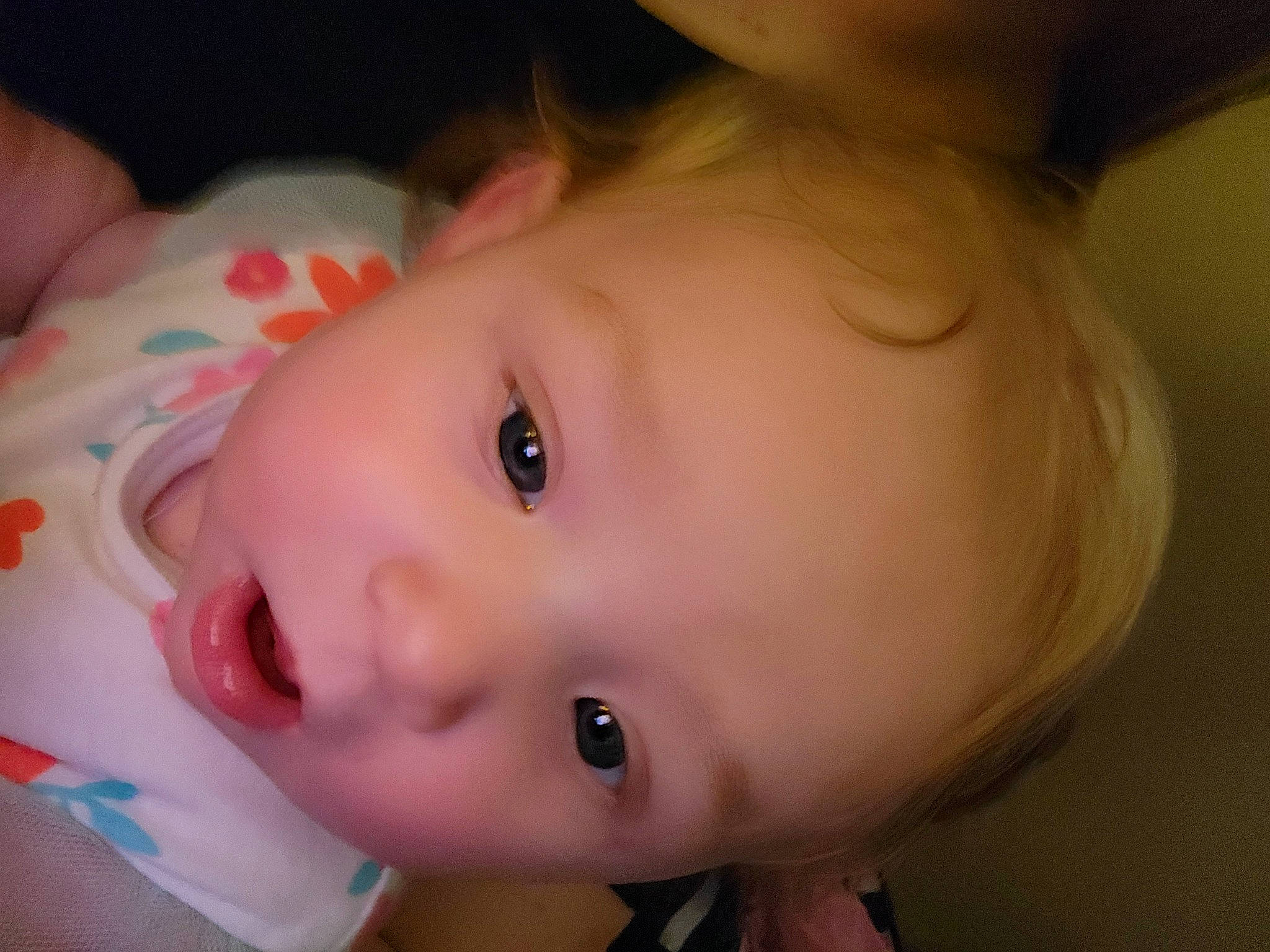 Crystal is registered to the contest to win money with this photo: baby, baby_toddler_clothing, brown_hair, cheek, child, chin, ear, eyebrow, eyelash, face, finger, forehead, happy, iris, lip, mouth, neck, nose, person, skin