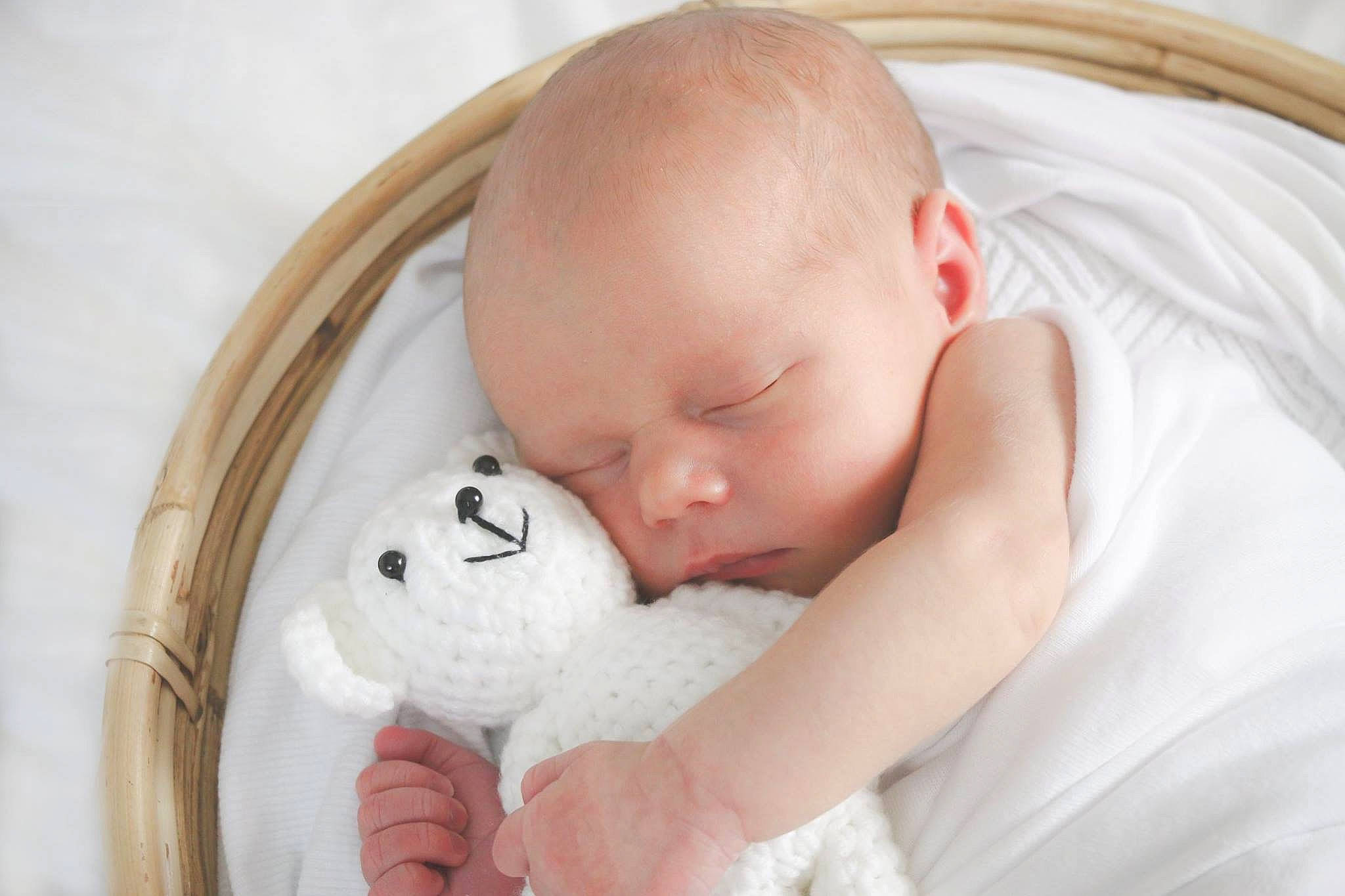 Camren is registered to the contest to win money with this photo: bed, bedtime, cheek, child, infant, material, nose, person, product, sleep, textile, toddler